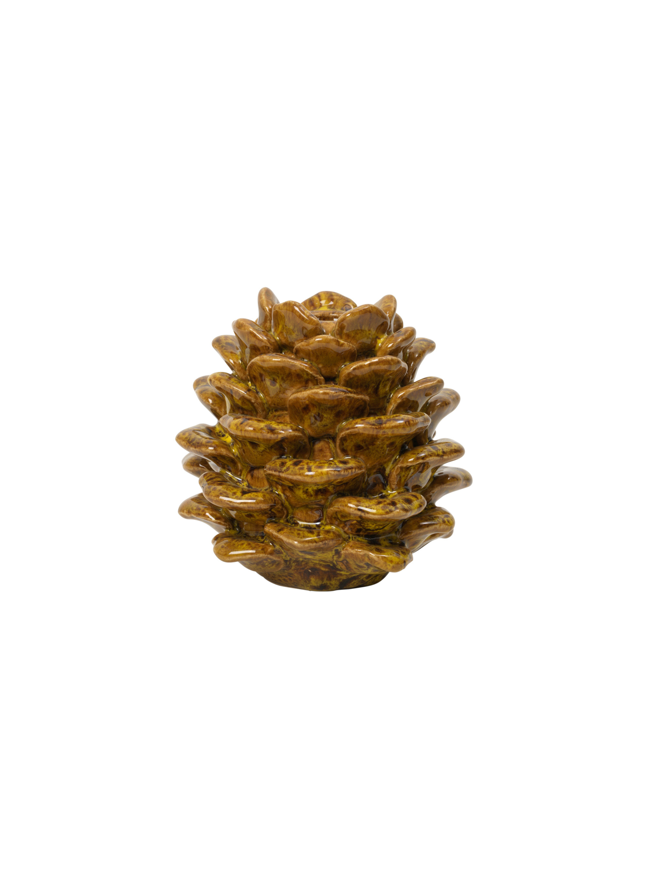 Broste Copenhagen Kerzenhalter Pina Ocker