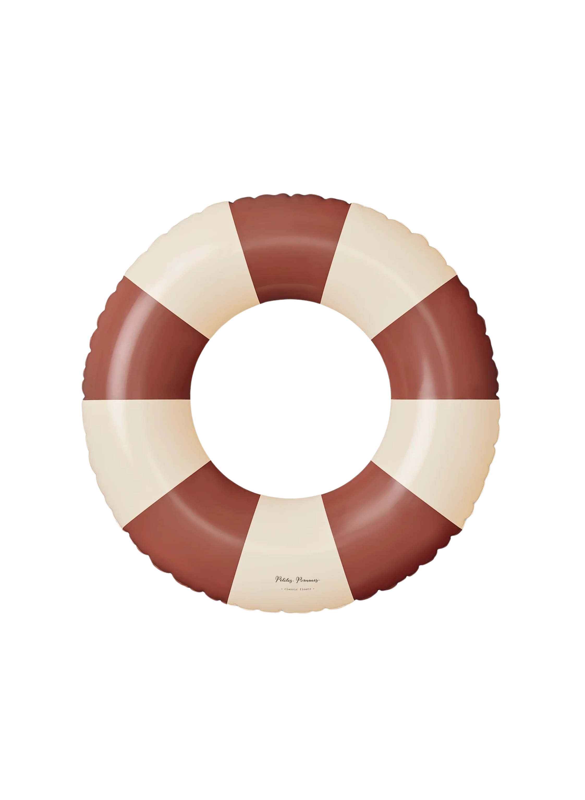 Petites Pommes Handgefertigter Schwimmring Terracotta