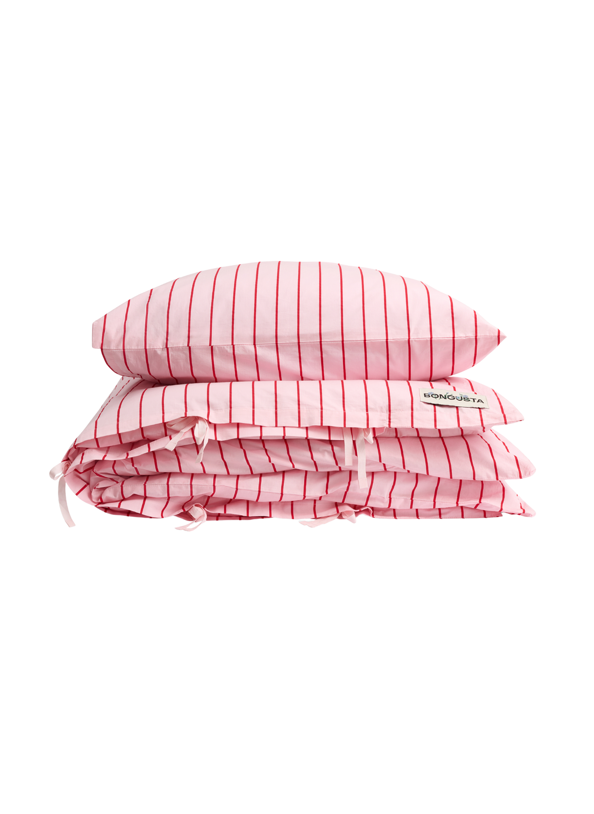 Bongusta Percale Bettwäsche Set Rosa & Rot