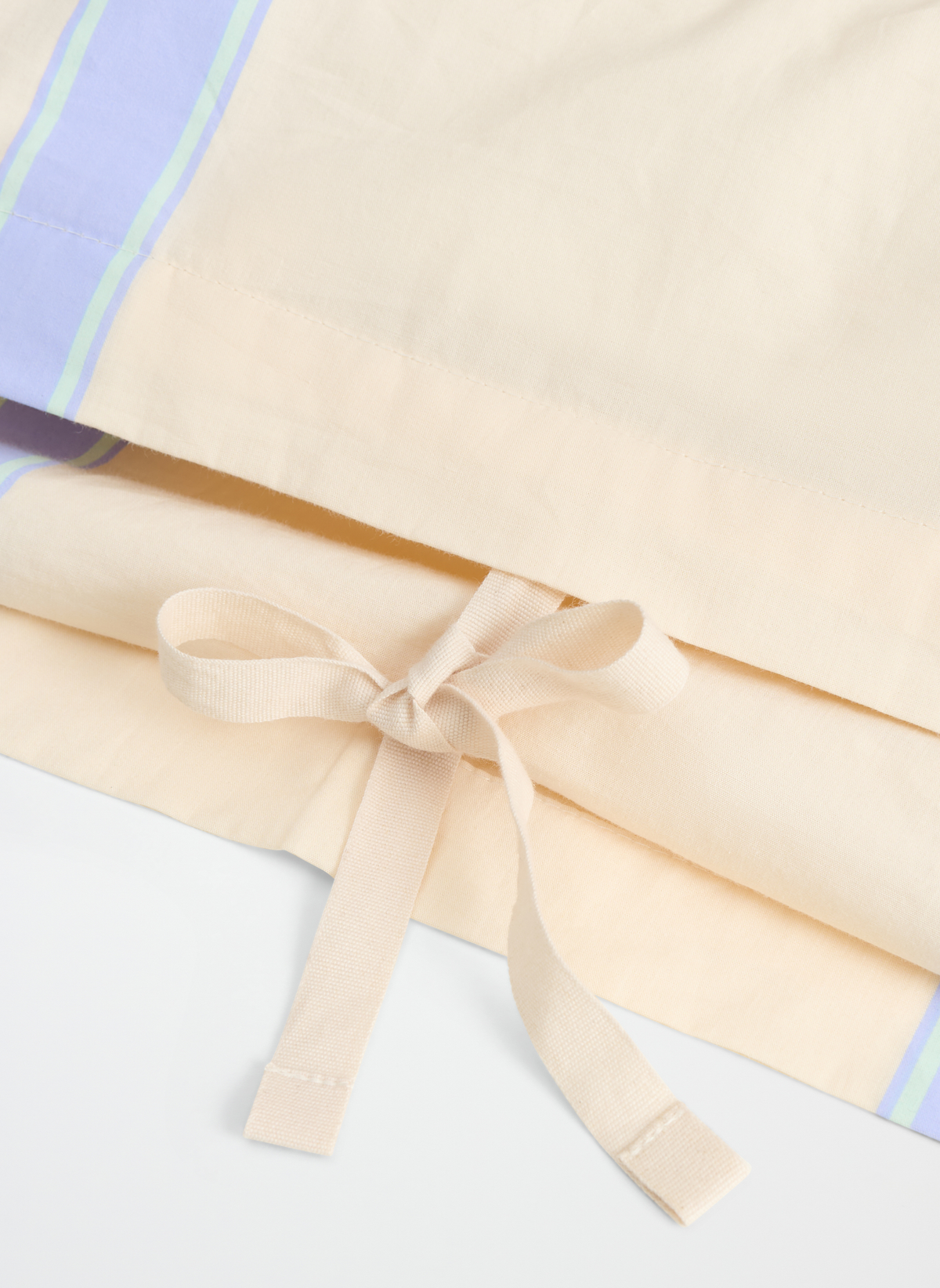 Bongusta Percale Bettwäsche Set Creme & Lavendel