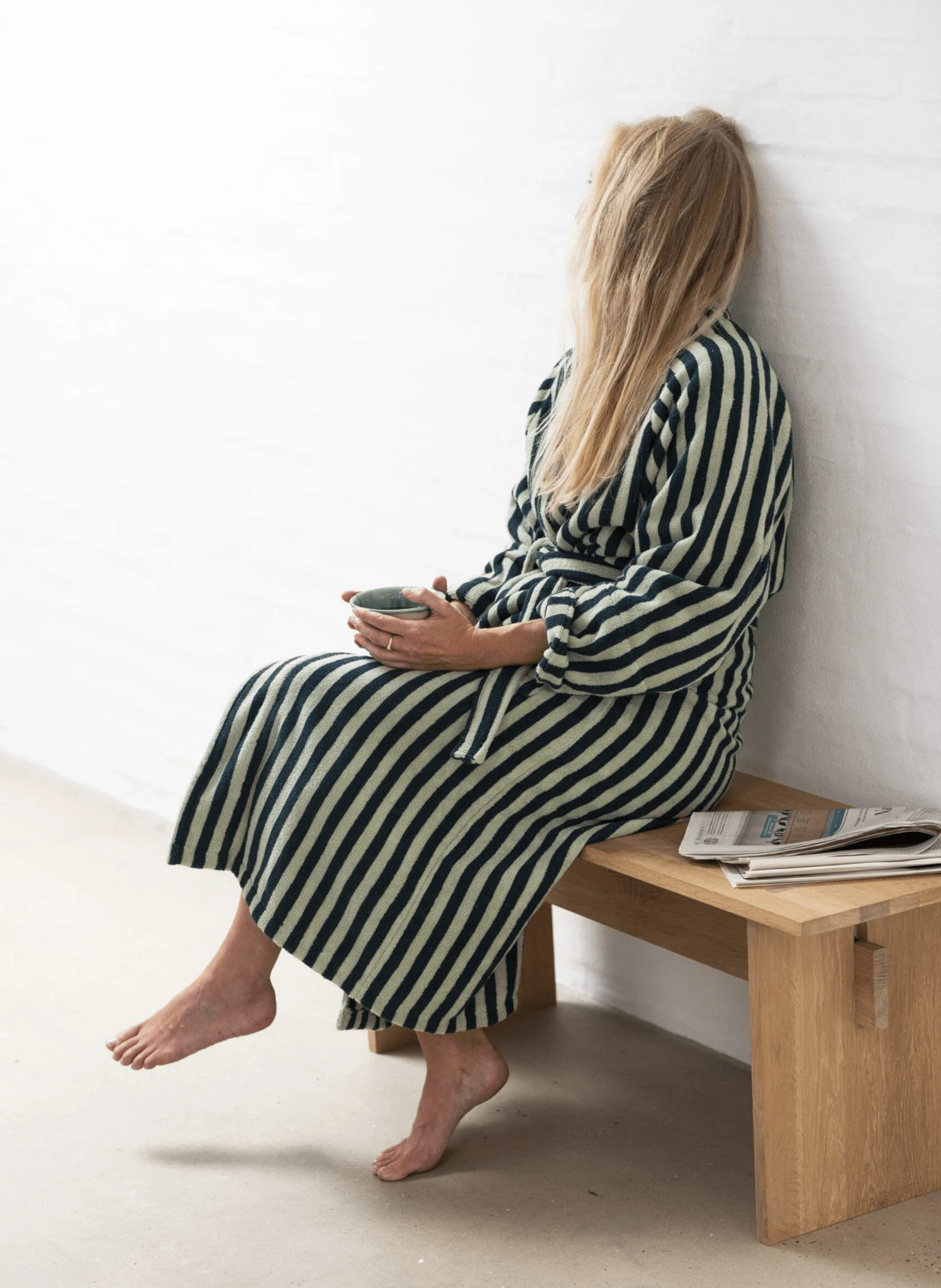 Bongusta Bademantel Naram Grün - hei - kju