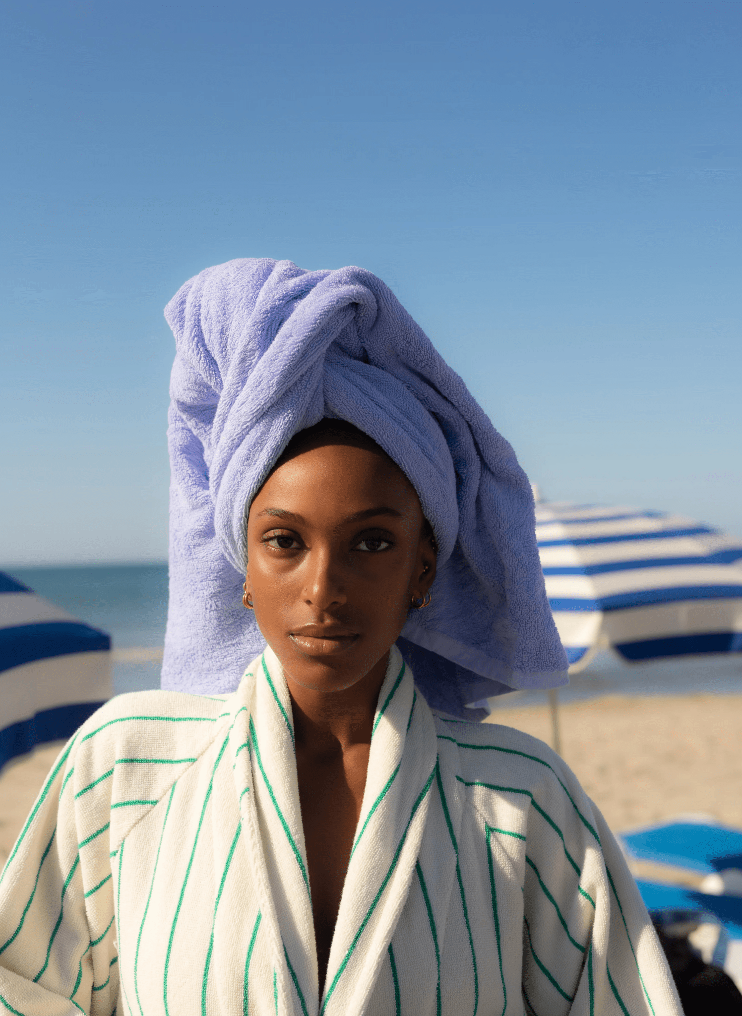 Bongusta Handtuch Naram Lavendel Blau - hei - kju