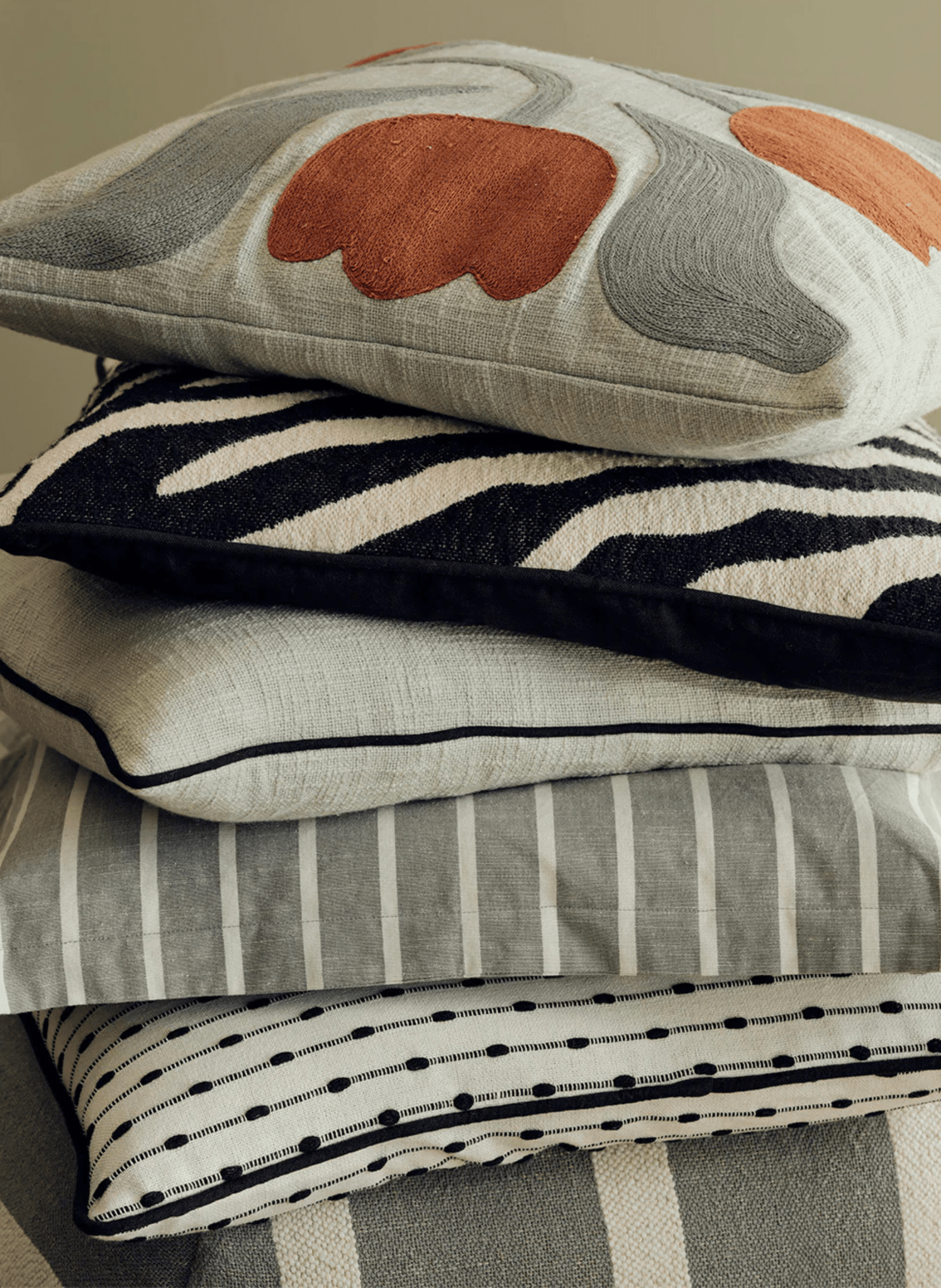 Broste Copenhagen Kissenbezug Dora Orange - hei - kju