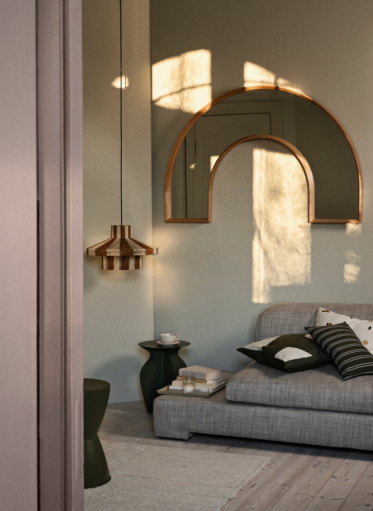 Broste Copenhagen Lampenschirm Diana Kabel - hei - kju