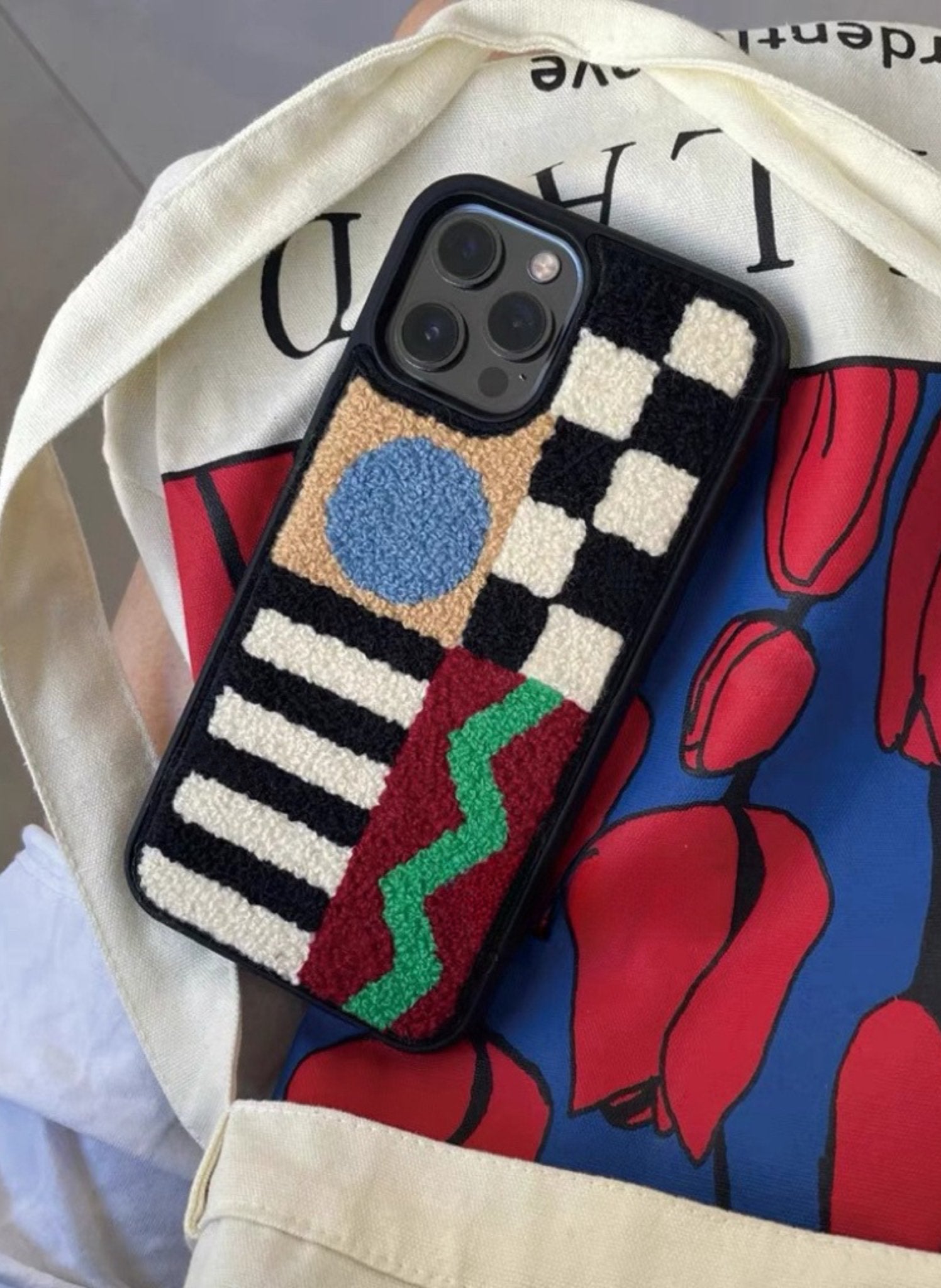 Casa Rolio Getuftete iPhone Hülle Concerto - hei - kju