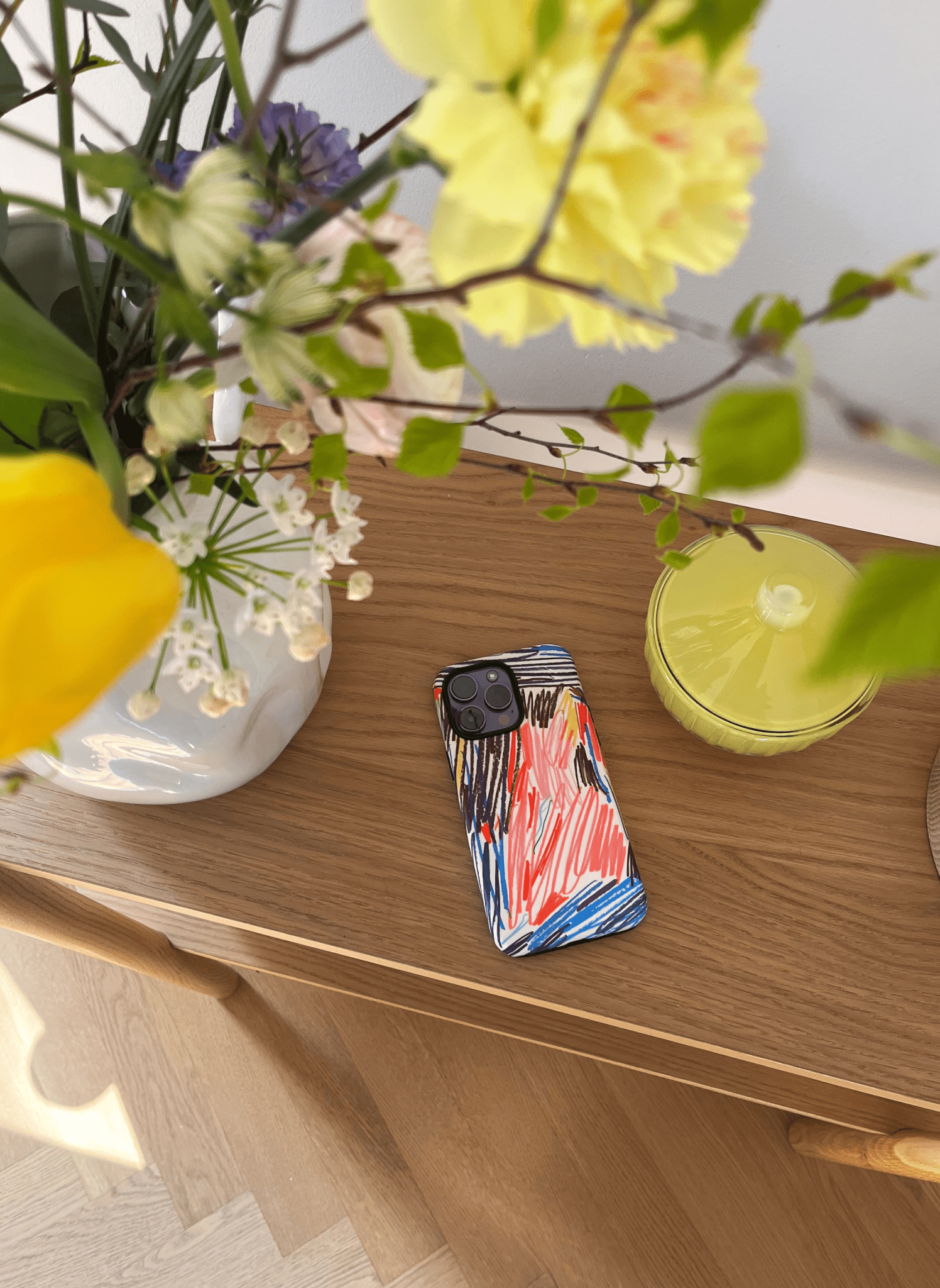 Casa Rolio iPhone Hülle Grafiti - hei - kju