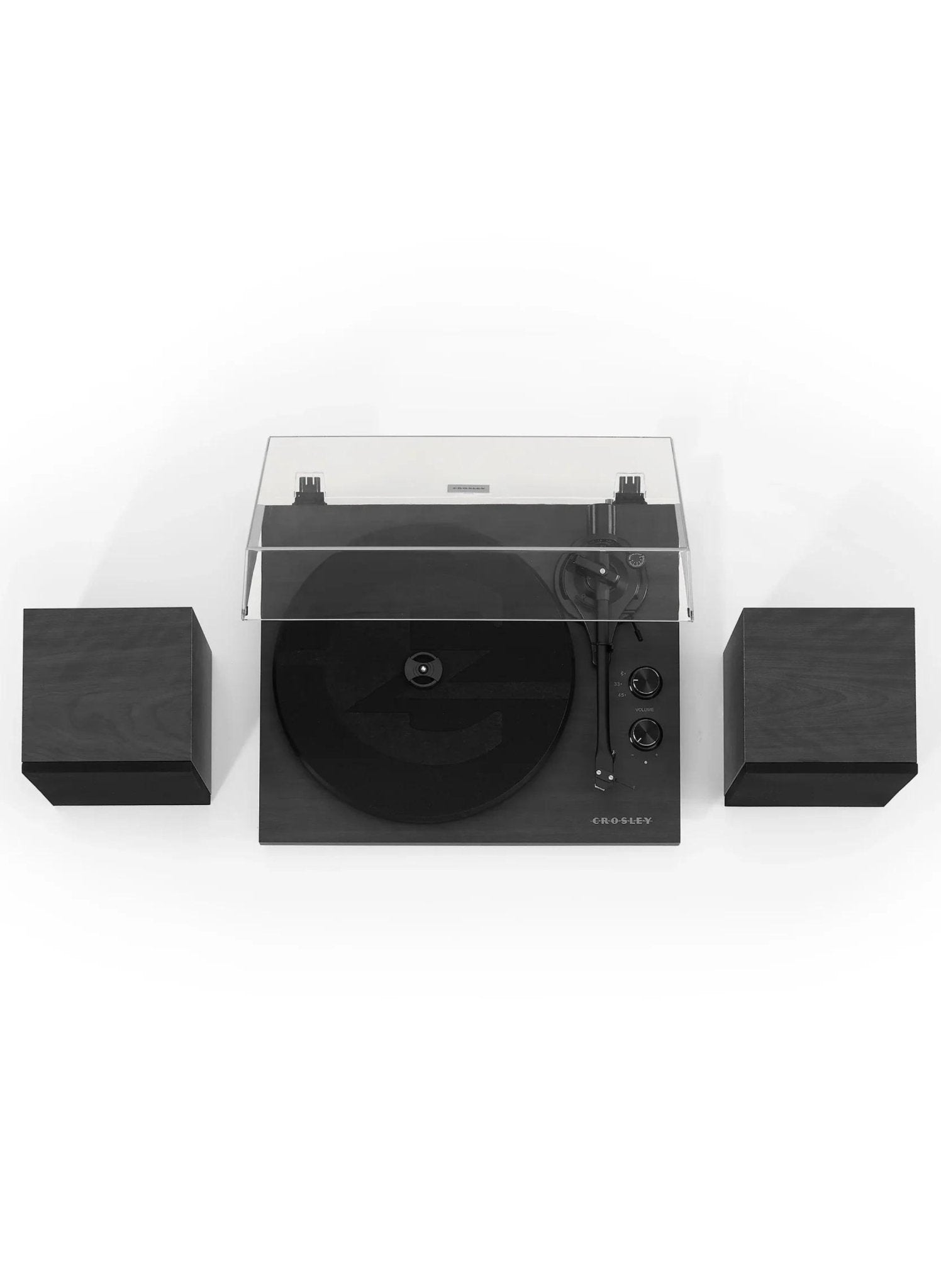 Crosley Bluetooth - Plattenspieler C62 mit externen Lautsprechern - hei - kju