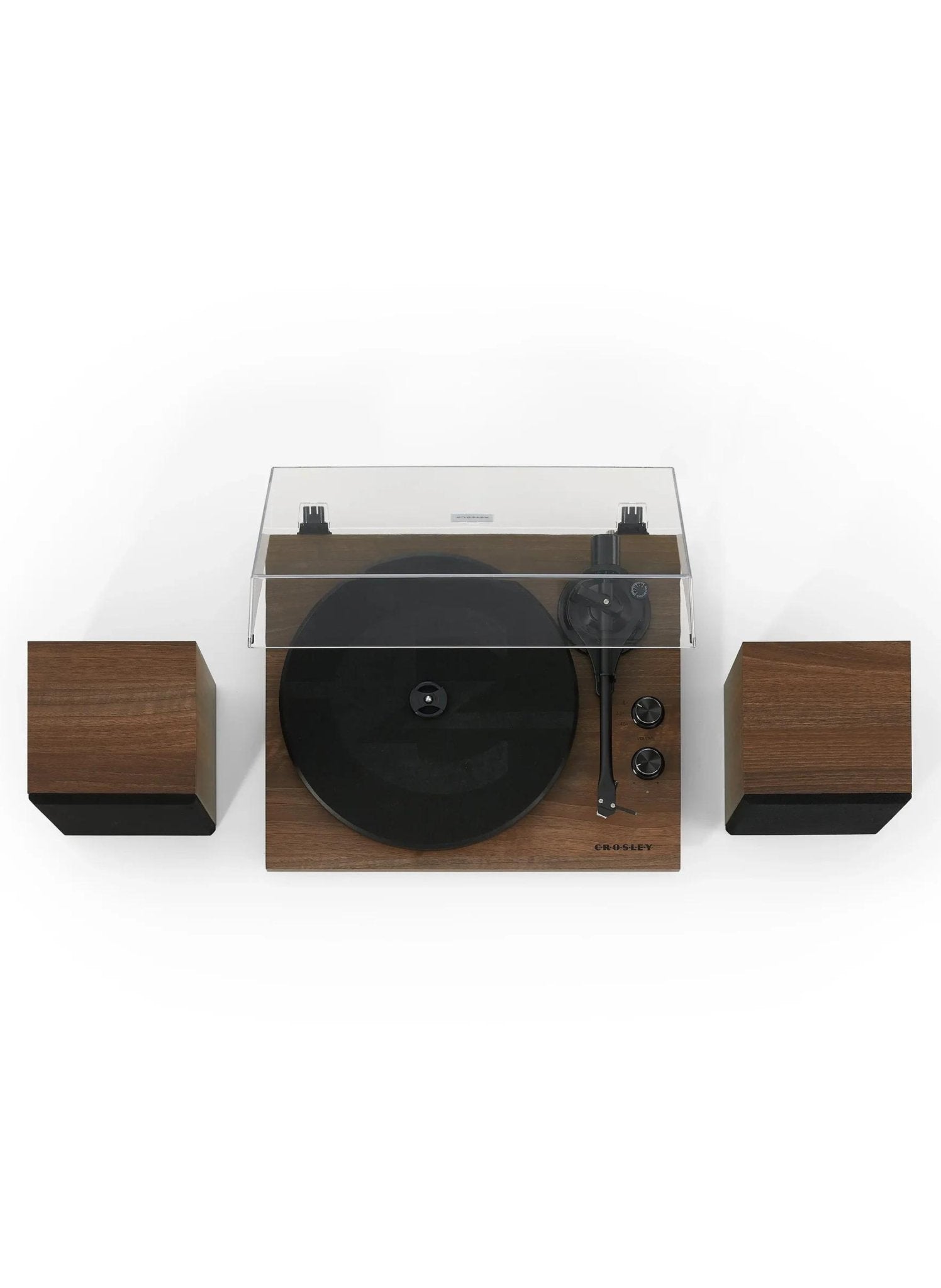 Crosley Bluetooth - Plattenspieler C62 mit externen Lautsprechern - hei - kju