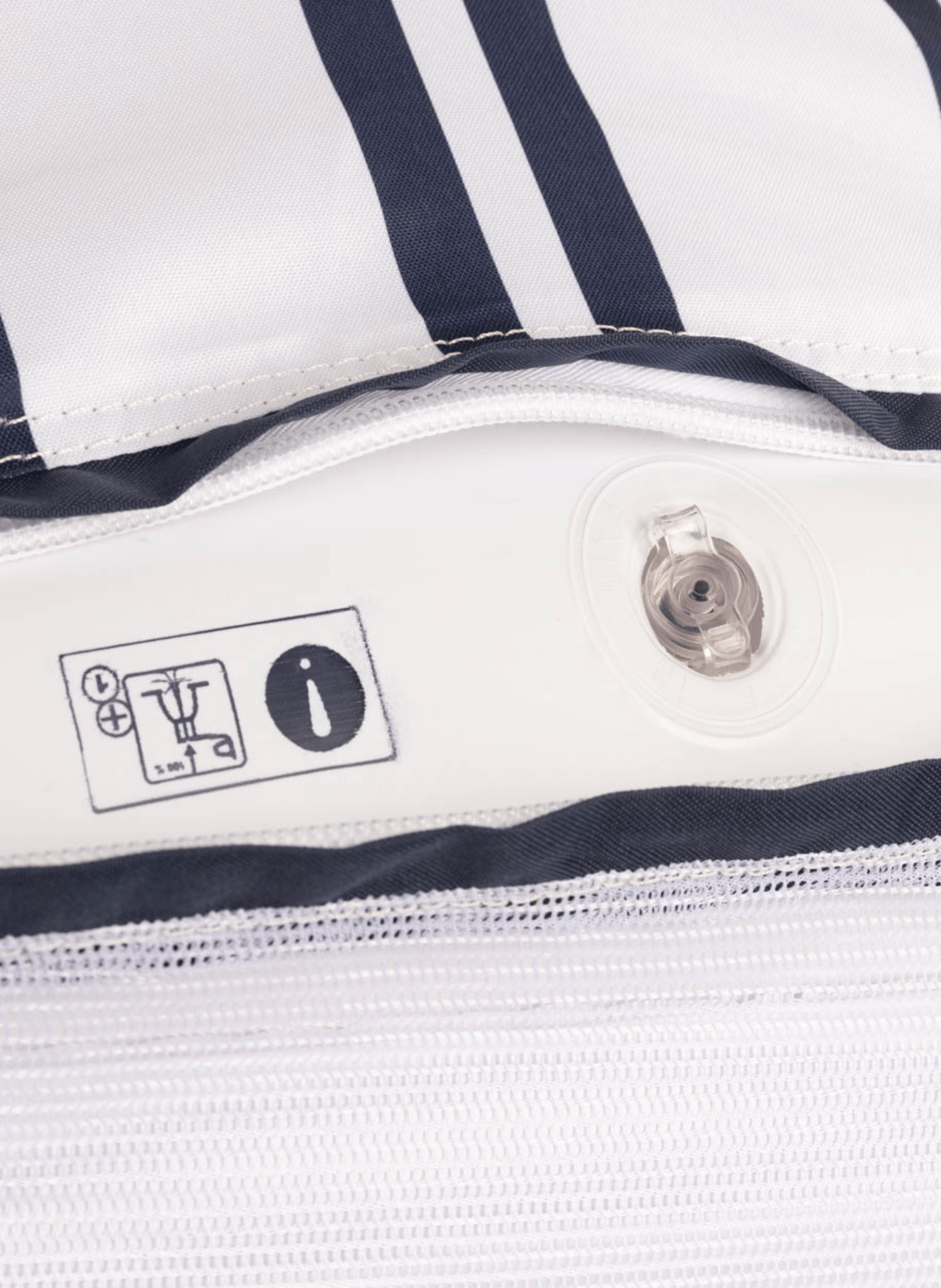 Flamingueo Doppel - Luftmatratze mit Streifen - hei - kju