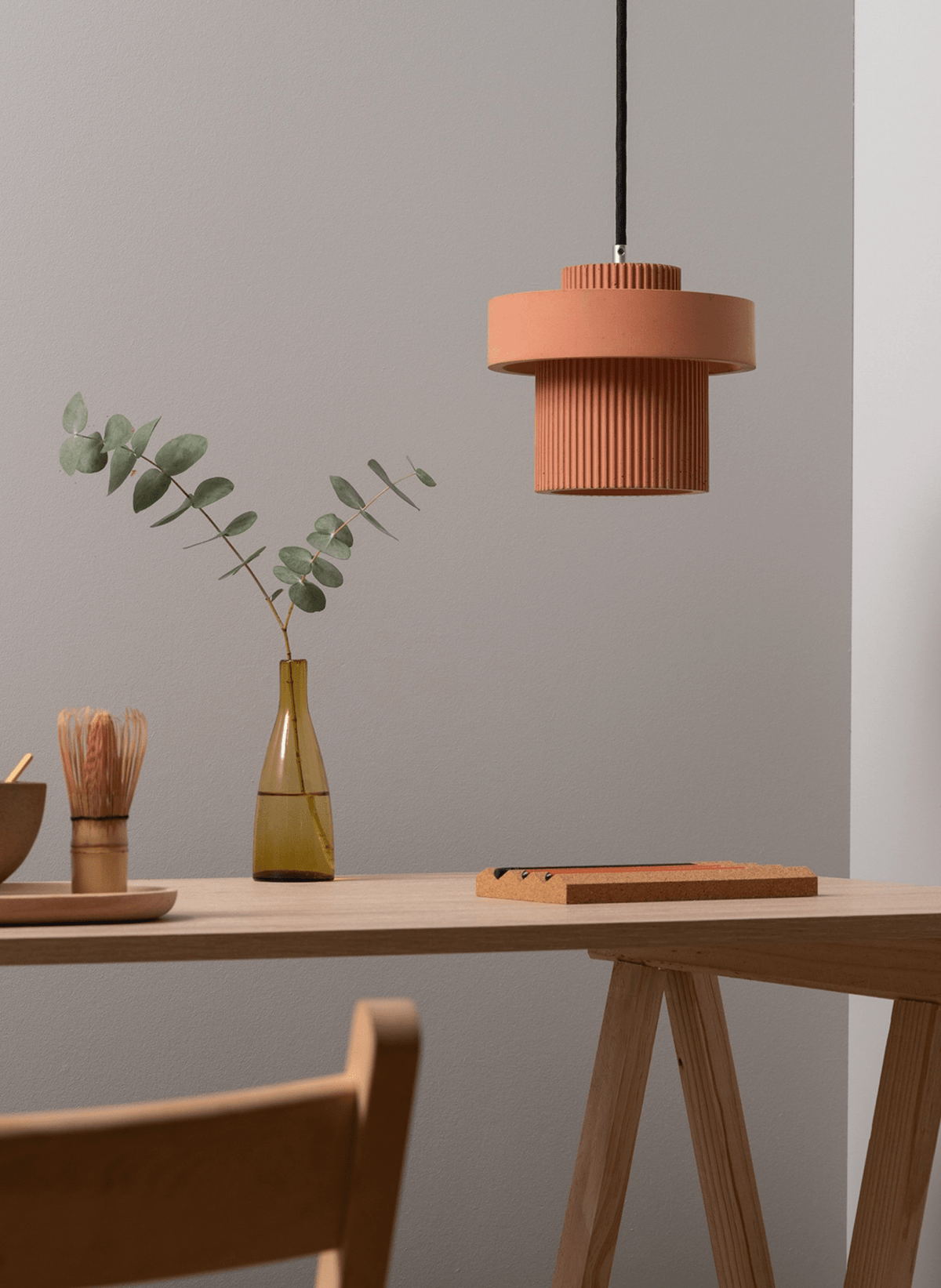 GANTlights Pendelleuchte – Designlampe aus Beton mit Up & Down Licht (S9) - hei-kju