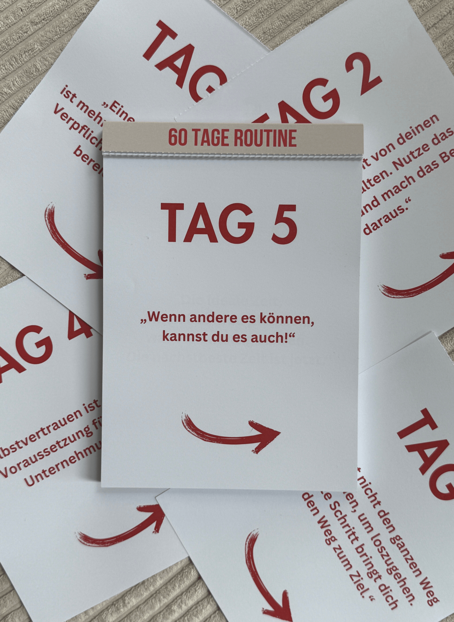 hei - kju Motivationskalender 60 Tage – Tägliche Motivation & positive Sprüche - hei - kju