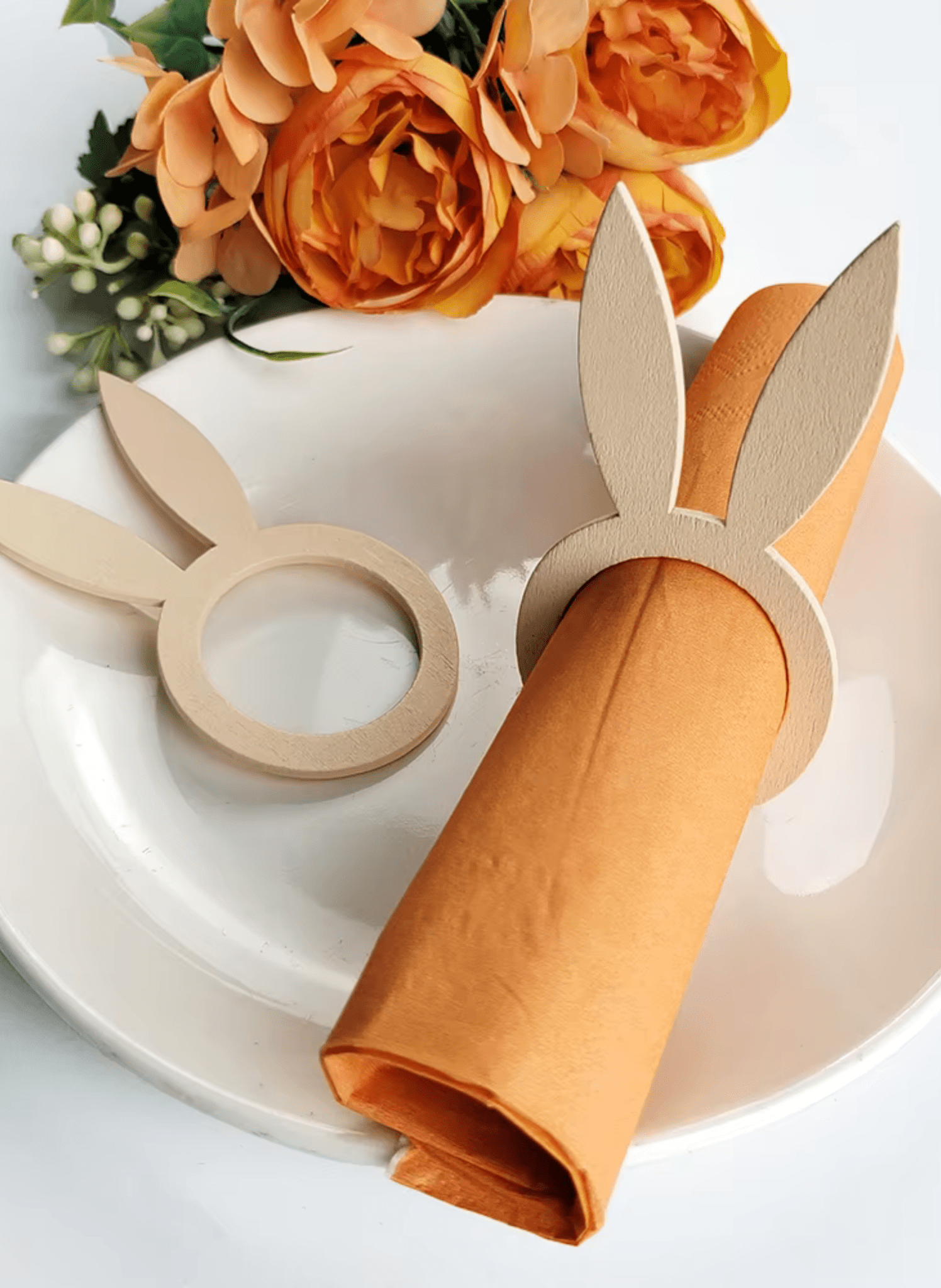 hei - kju Oster - Serviettenringhalter Hasenohren (2 - tlg.) - hei - kju