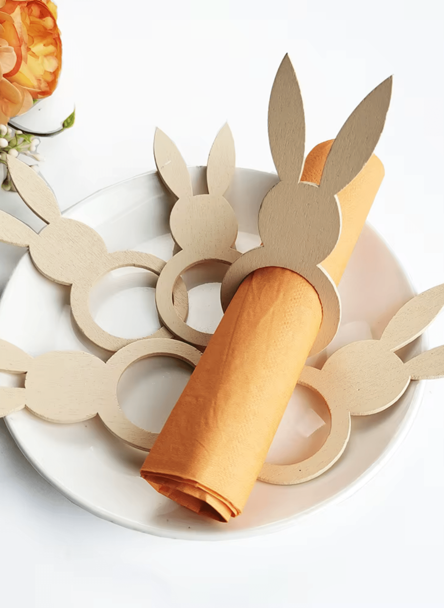 hei - kju Oster - Serviettenringhalter Hasenohren (2 - tlg.) - hei - kju