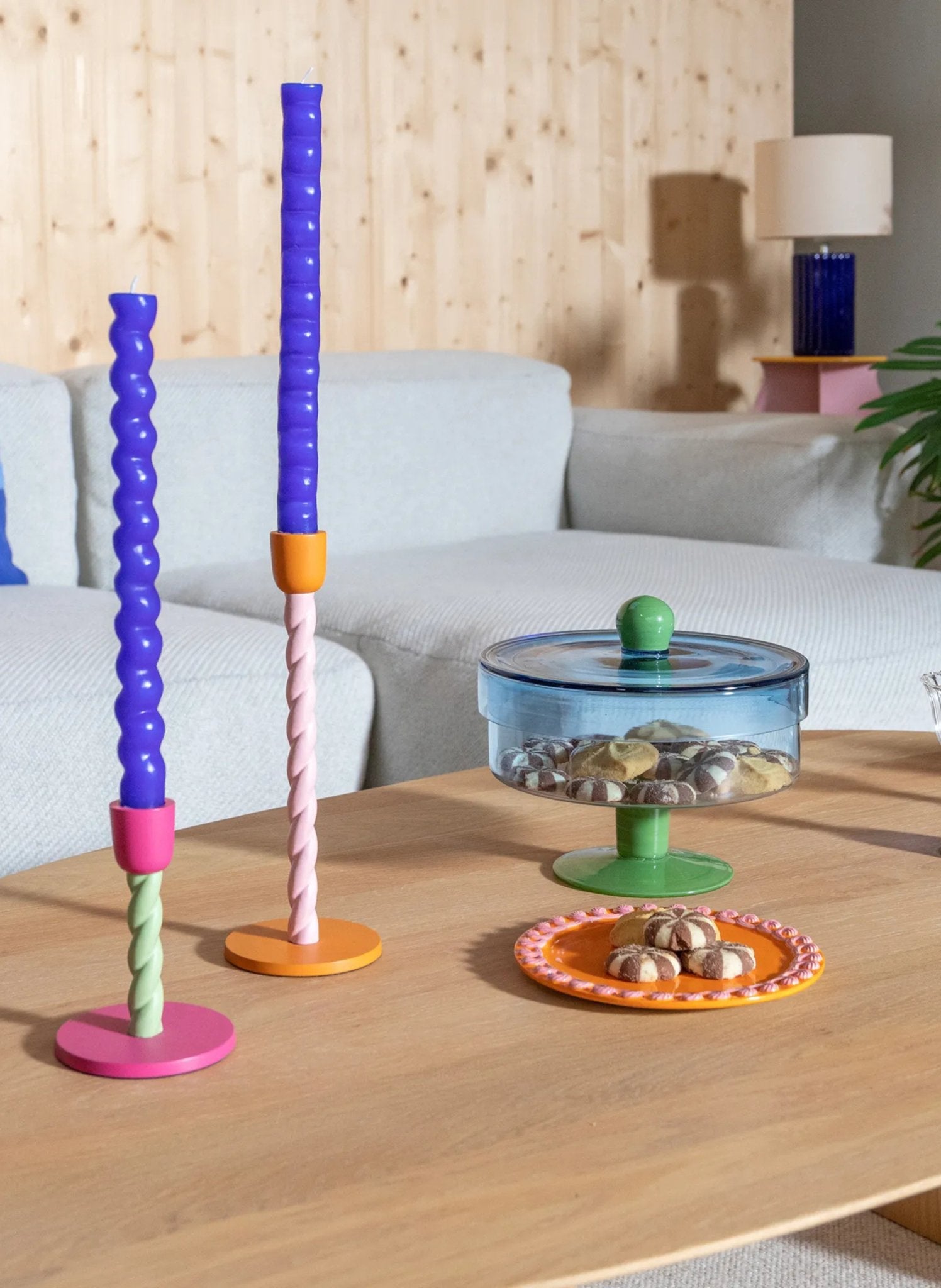 &k amsterdam Aufbewahrungsdose Duo aus Glas - hei - kju