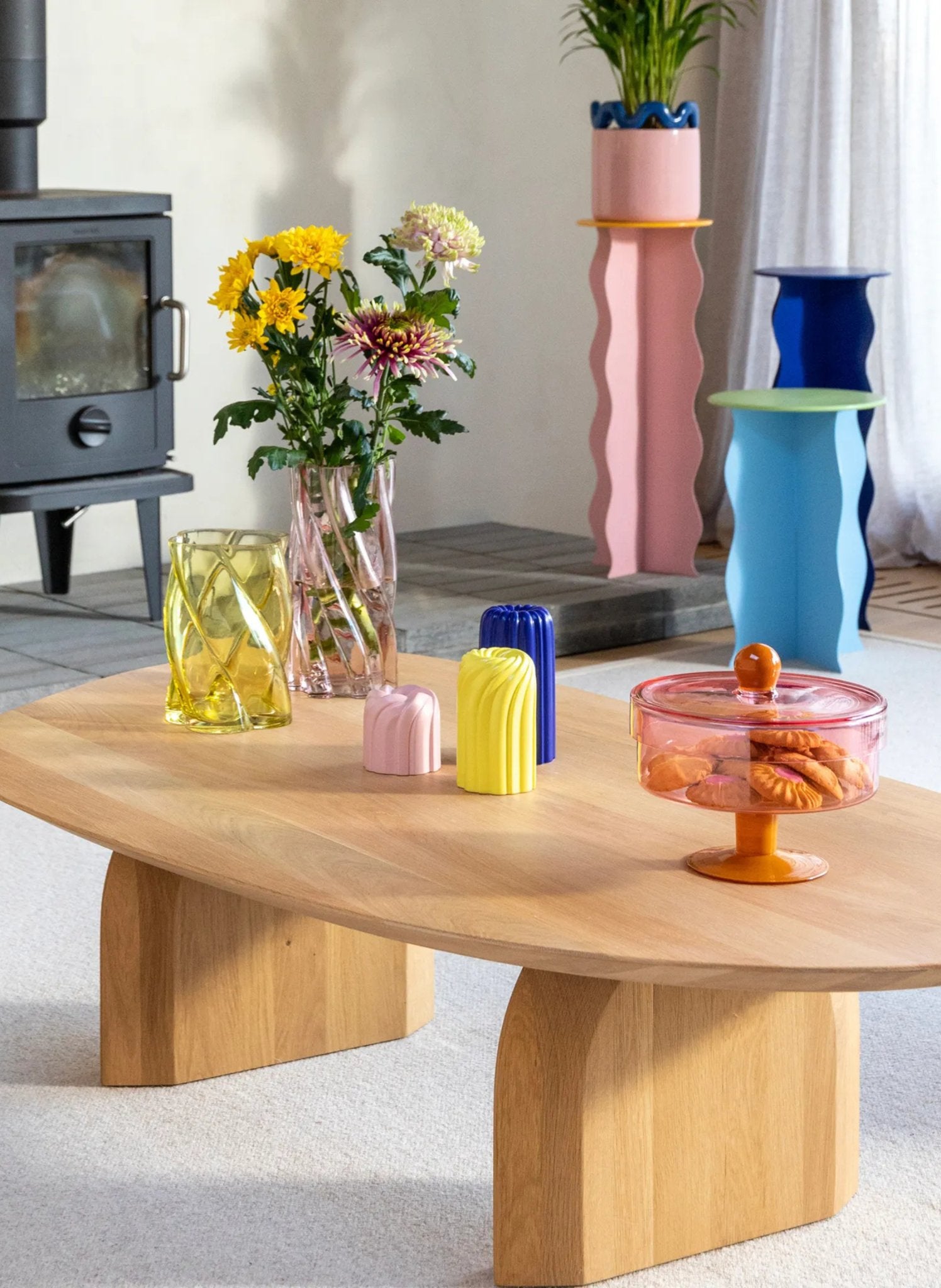 &k amsterdam Aufbewahrungsdose Duo aus Glas - hei - kju