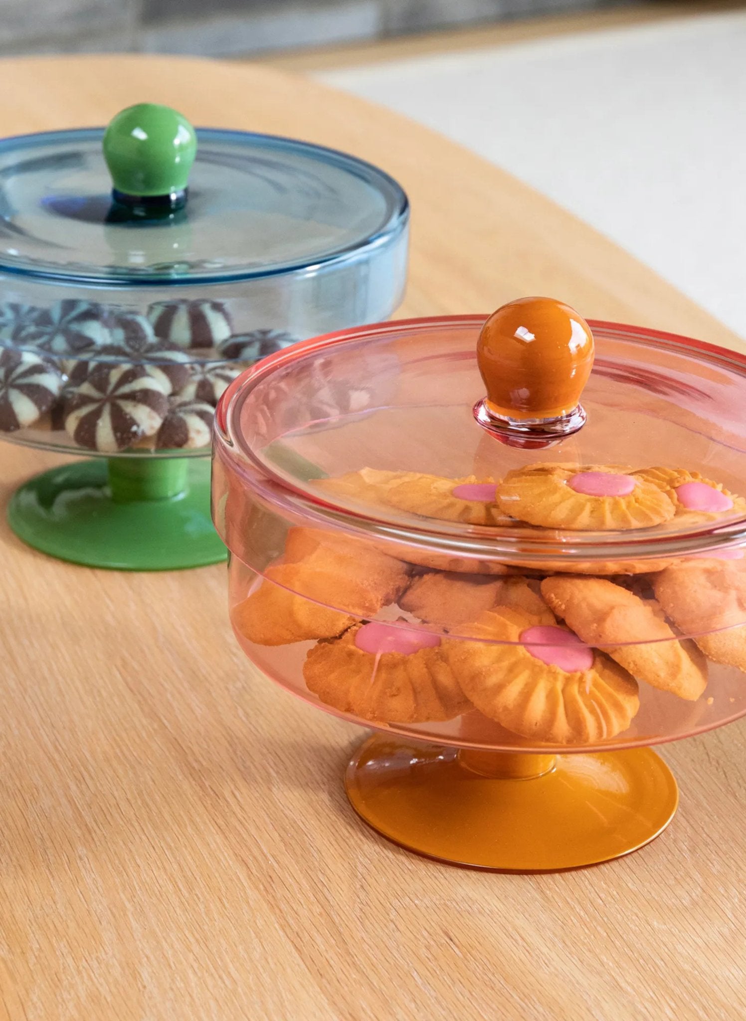 &k amsterdam Aufbewahrungsdose Duo aus Glas - hei - kju