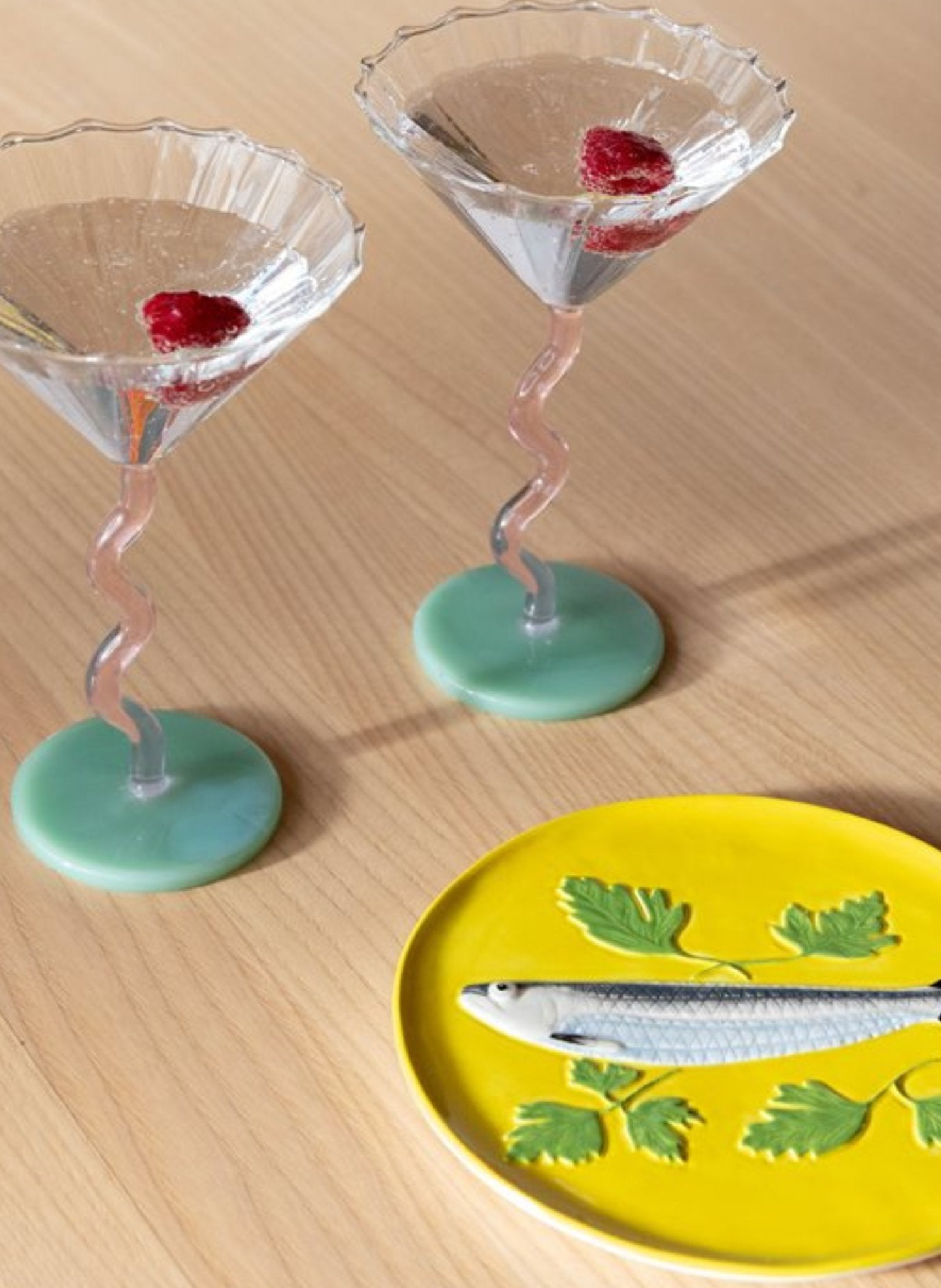 &k amsterdam Coupe Cocktailglas, 2 - teilig - hei - kju