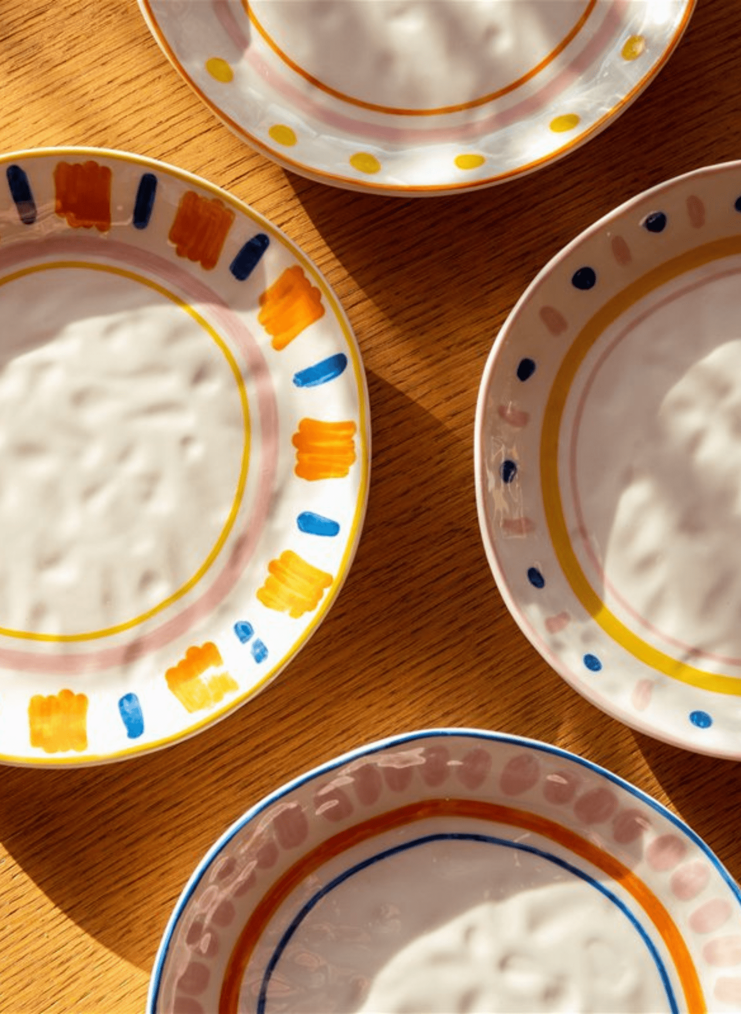 &k amsterdam Frühstücksteller Boavista aus Porzellan, 4er - Set - hei - kju