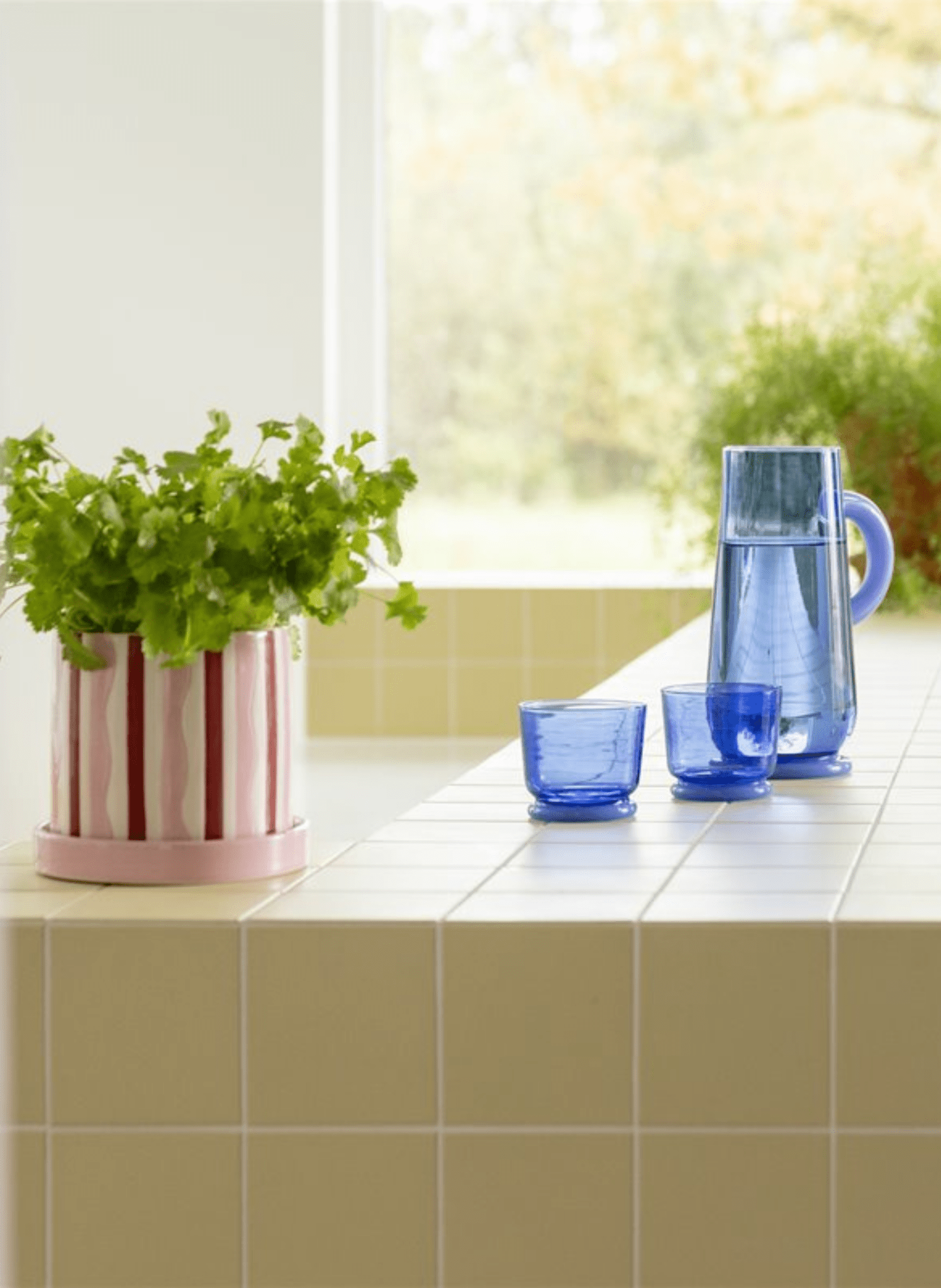 &k amsterdam Handbemalter Blumentopf Clash - hei - kju