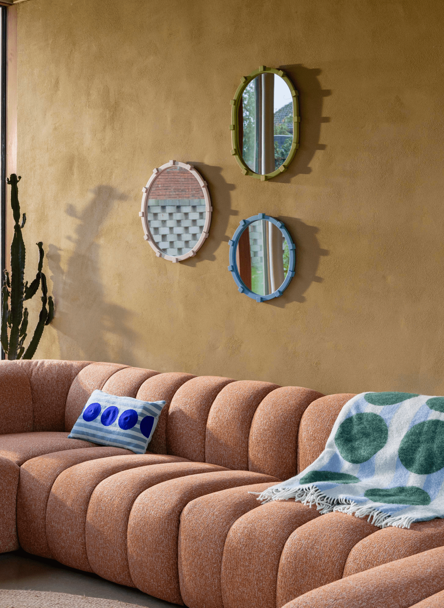 &k amsterdam Kissenbezug Patch Dot 50x30 - hei - kju