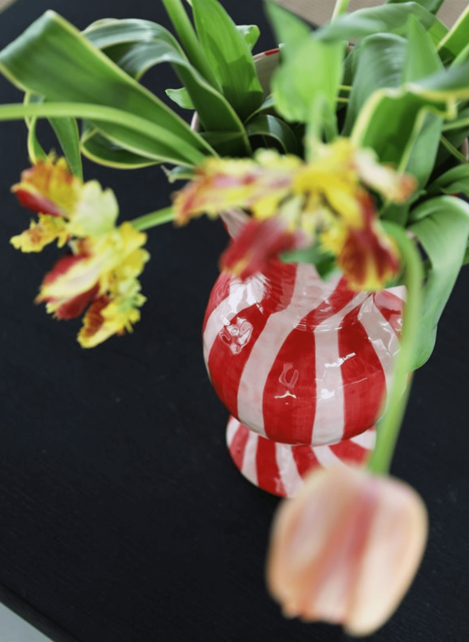 &k amsterdam Vase Rautenform Rot - hei - kju