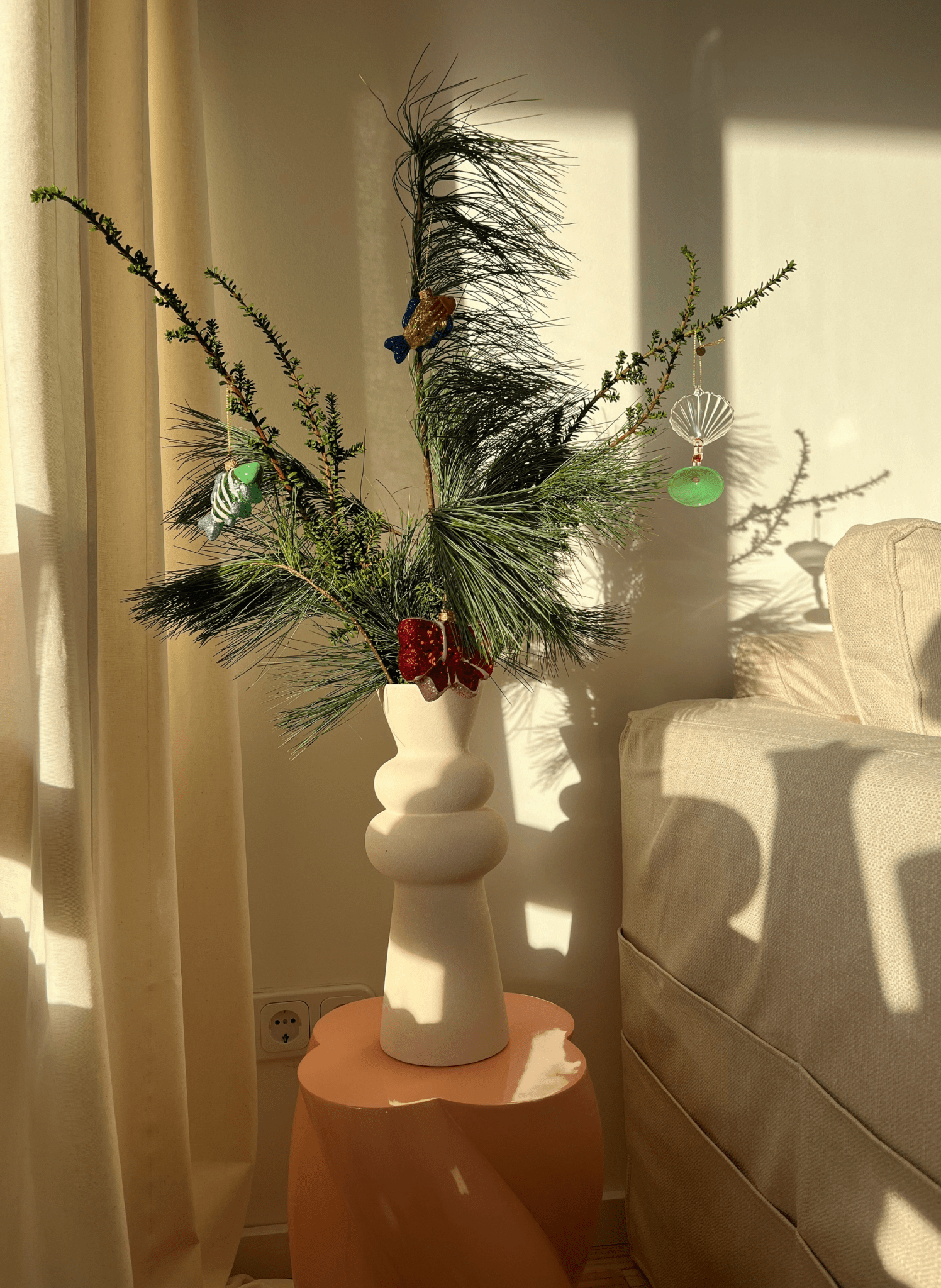 &k amsterdam Weihnachtskugel Guppy Grün - hei - kju