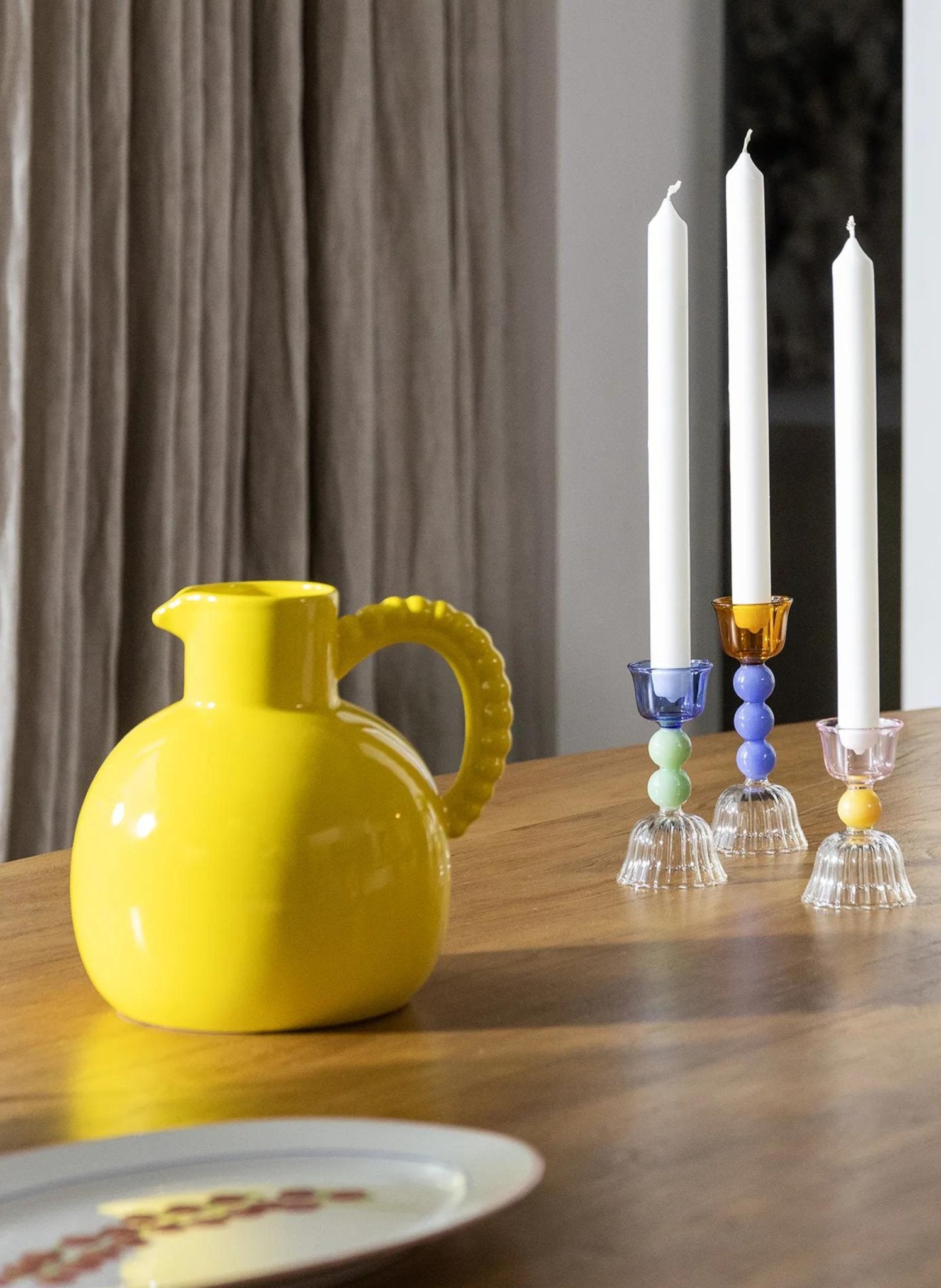 &klevering Krug Perle Gelb - hei - kju