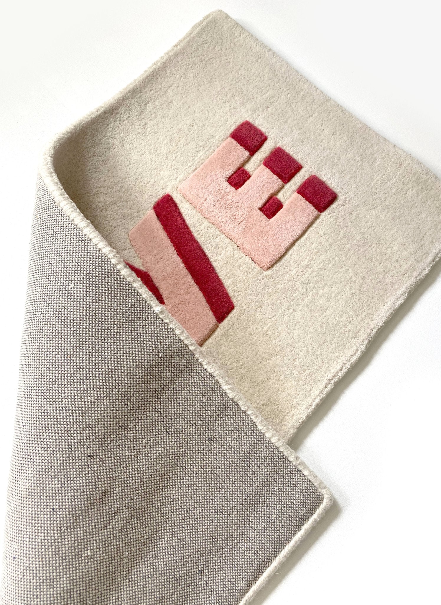 Maison Deux Teppich Love 100 x 50 cm - hei - kju