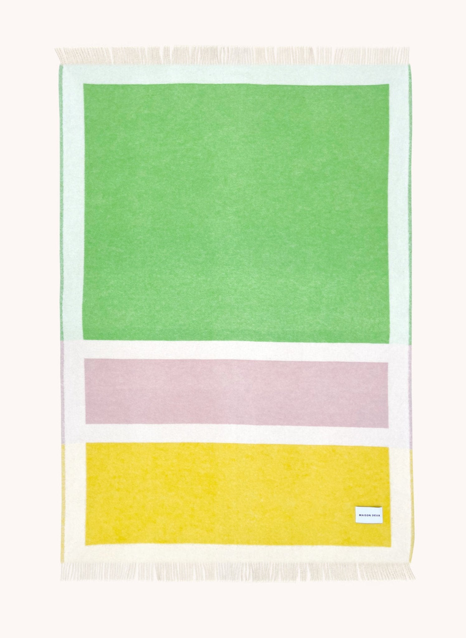 Maison Deux Wolldecke Block No. 2 - hei - kju