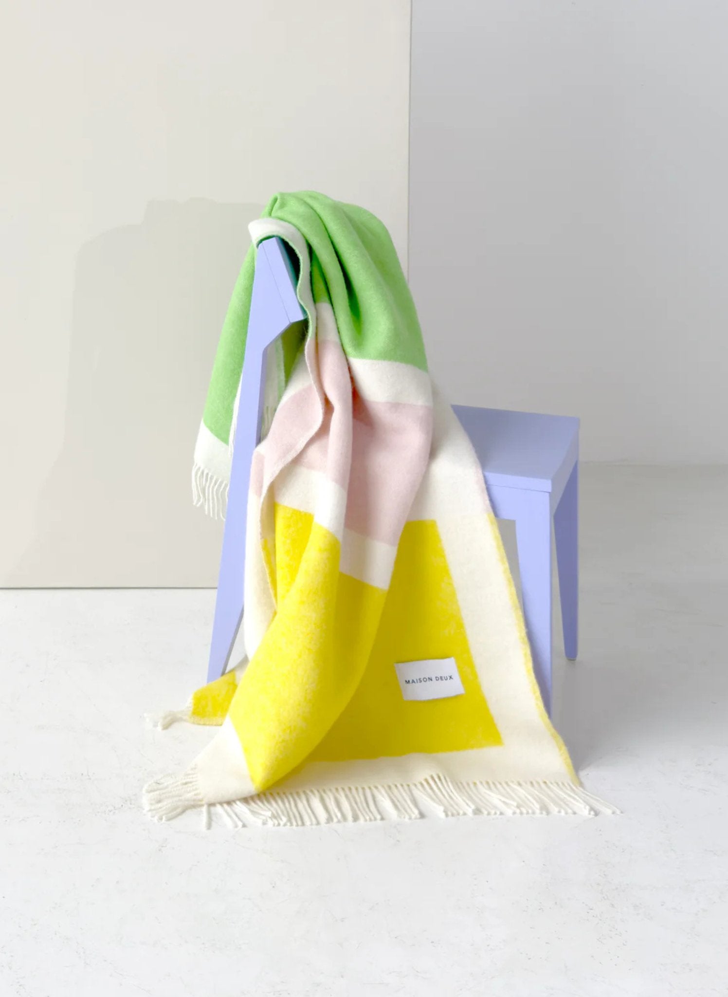 Maison Deux Wolldecke Block No. 2 - hei - kju