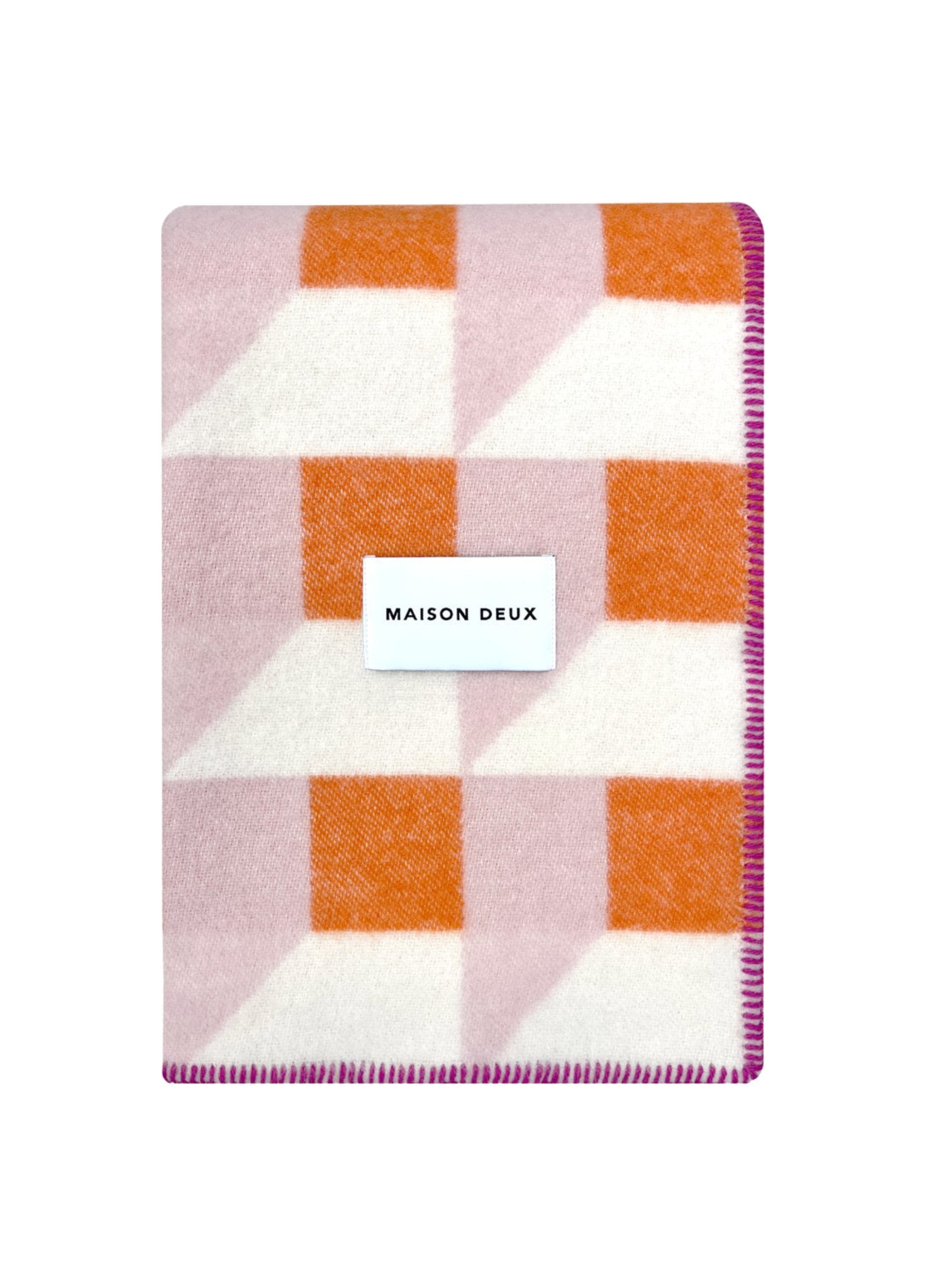 Maison Deux Wolldecke Cubics - hei - kju