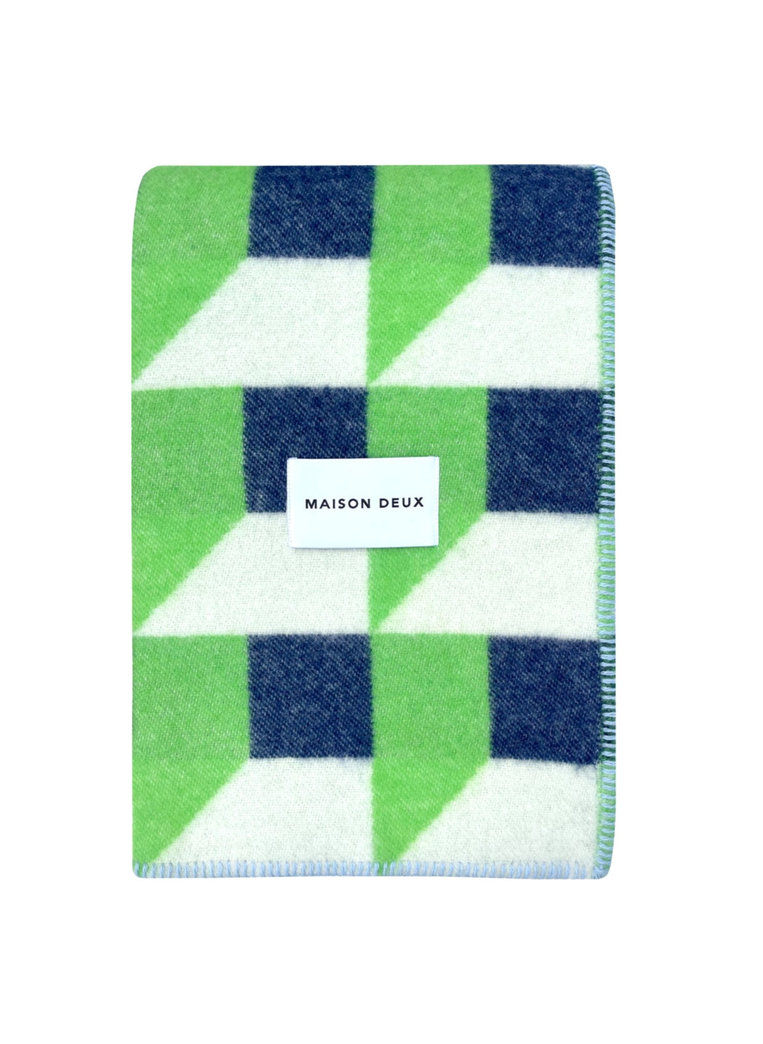 Maison Deux Wolldecke Cubics - hei - kju