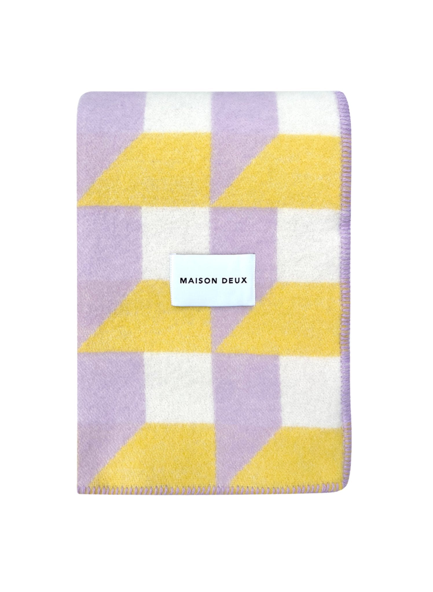 Maison Deux Wolldecke Cubics - hei - kju