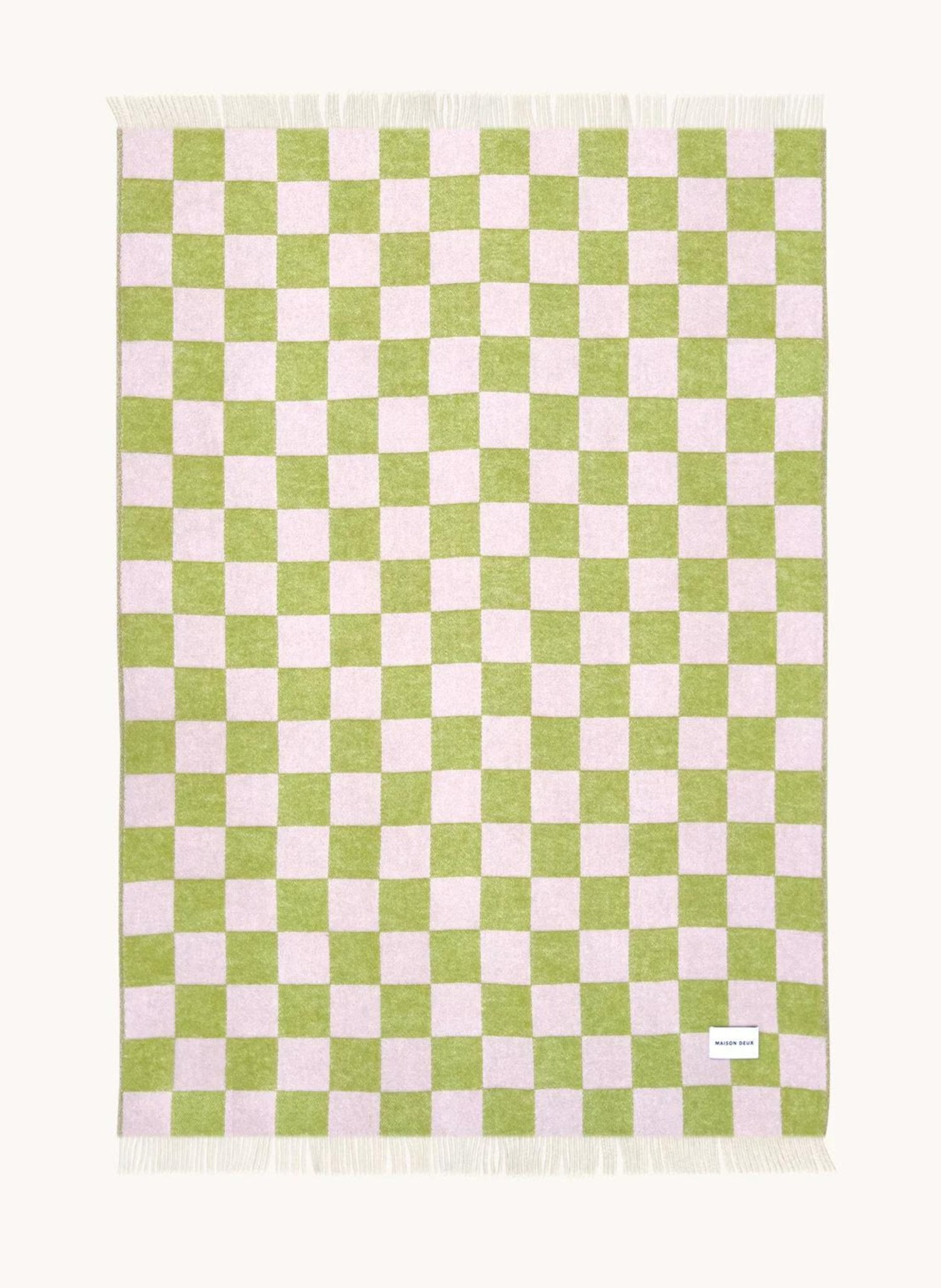 Maison Deux Wolldecke Kiwi - hei - kju