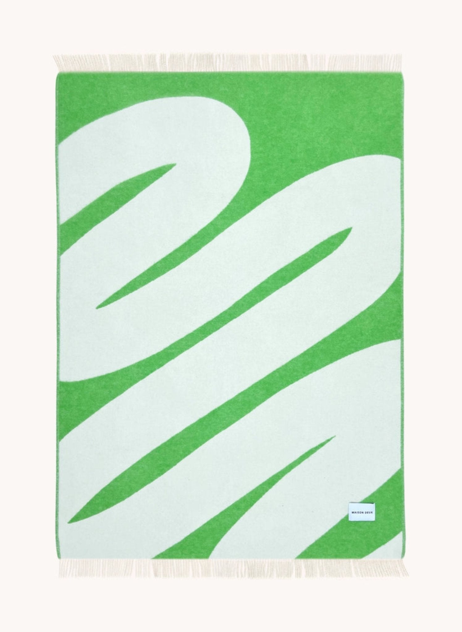 Maison Deux Wolldecke Swirl - hei - kju