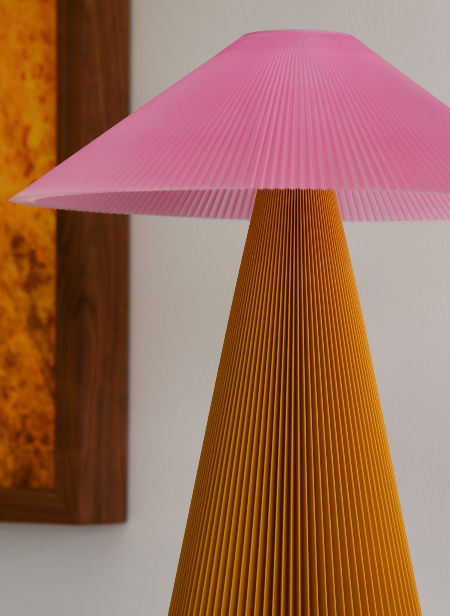 MANU Tischlampe Jane Pink / Mustard - hei - kju