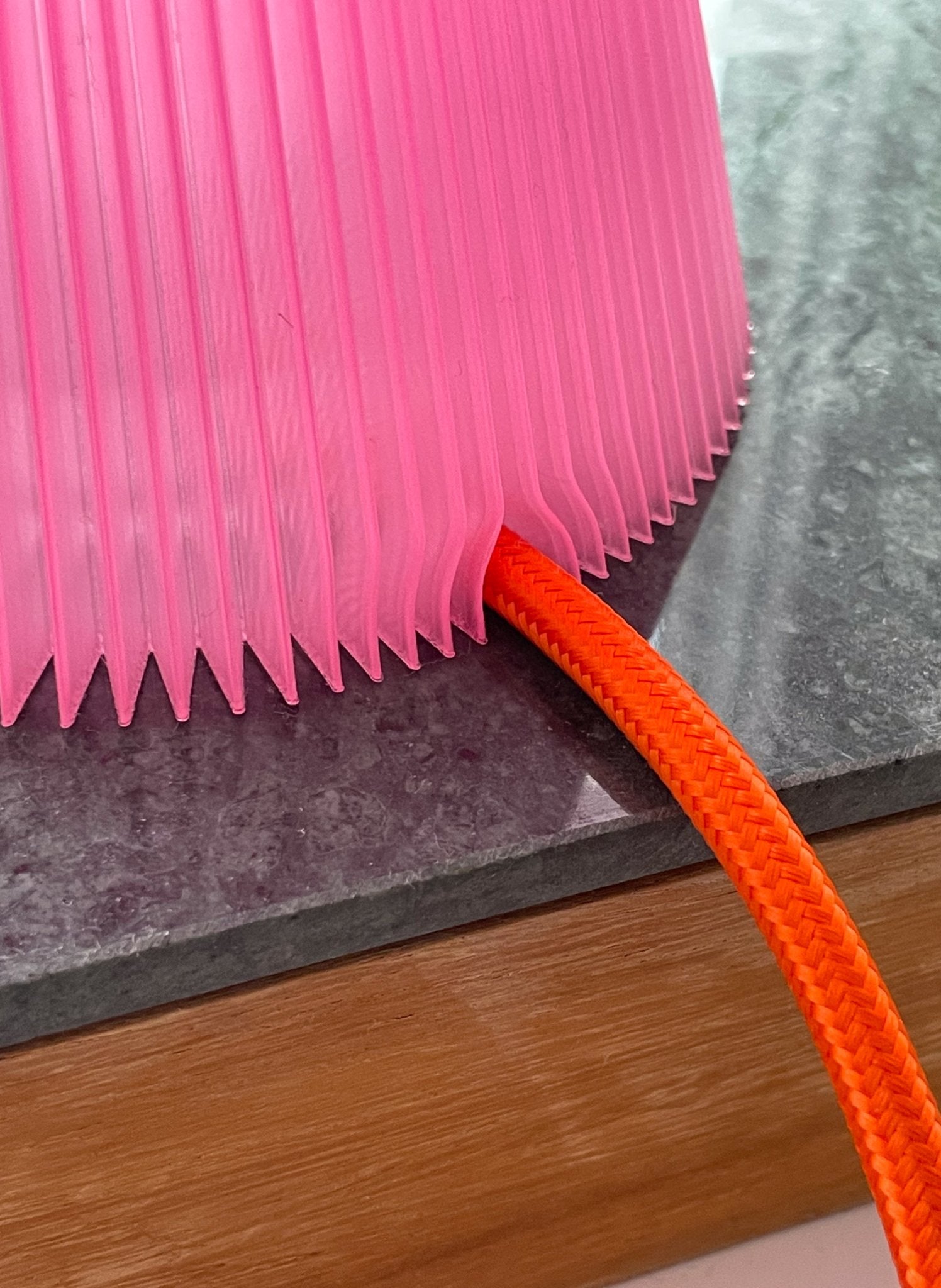 MANU Tischlampe Jane Pink / Mustard - hei - kju