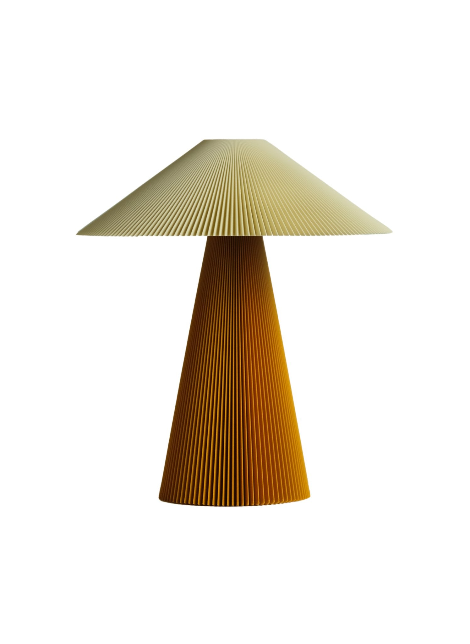 MANU Tischlampe Mustard / Eggshell - hei - kju