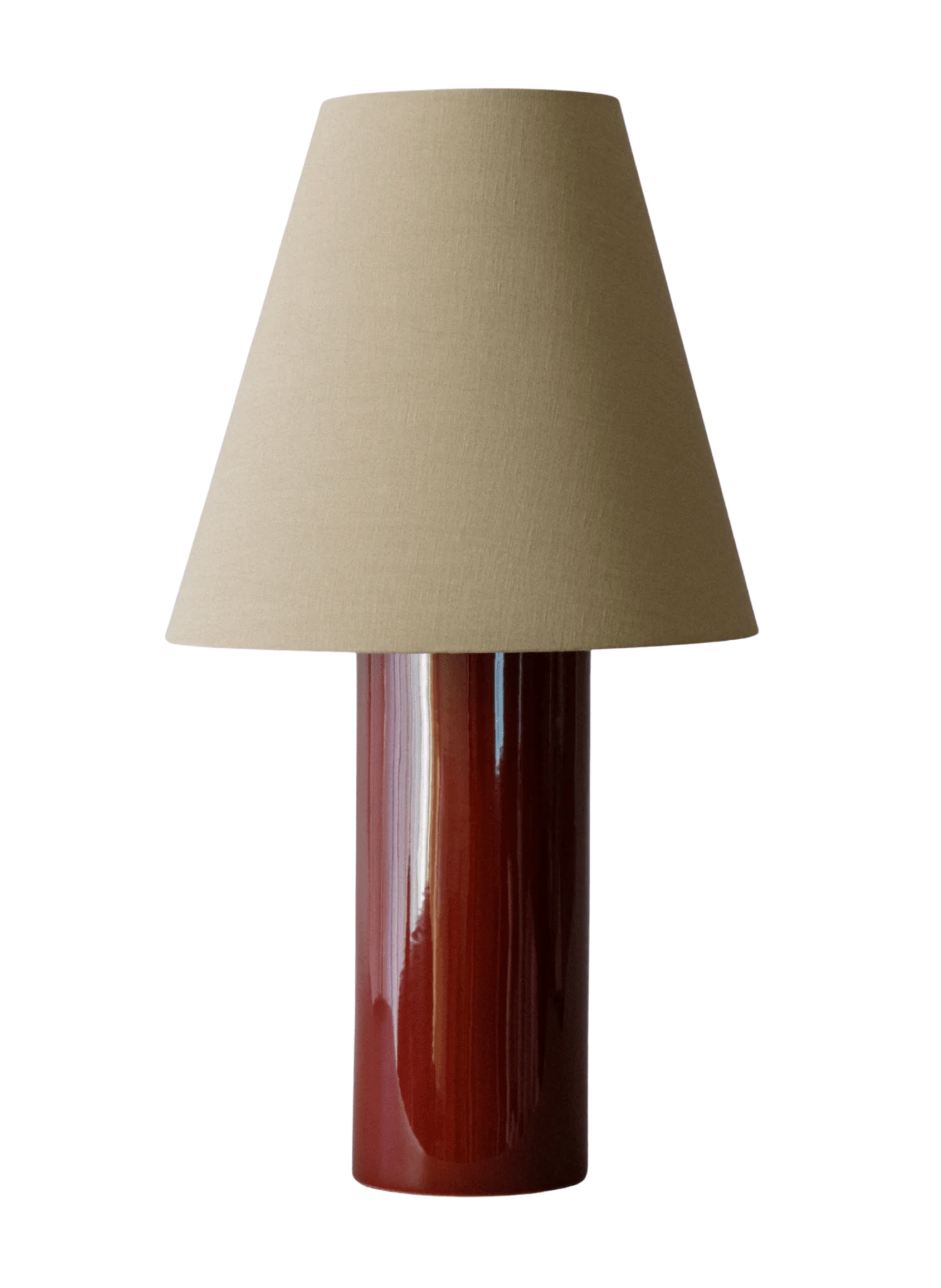 Mattina Moderna Tischlampe Giro Oxblood / Beige - hei - kju