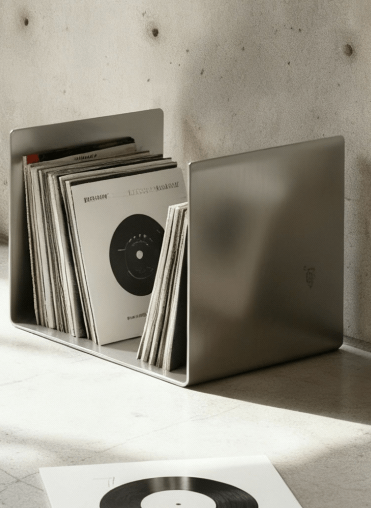 Mo Interiors Beistelltisch Gebürsteter Edelstahl - hei - kju