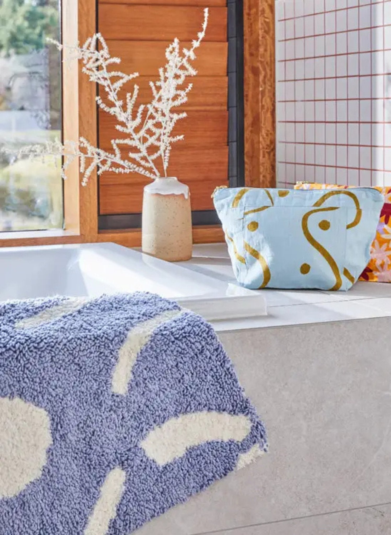 Mosey Me Badematte Baumwolle Shapes - hei - kju