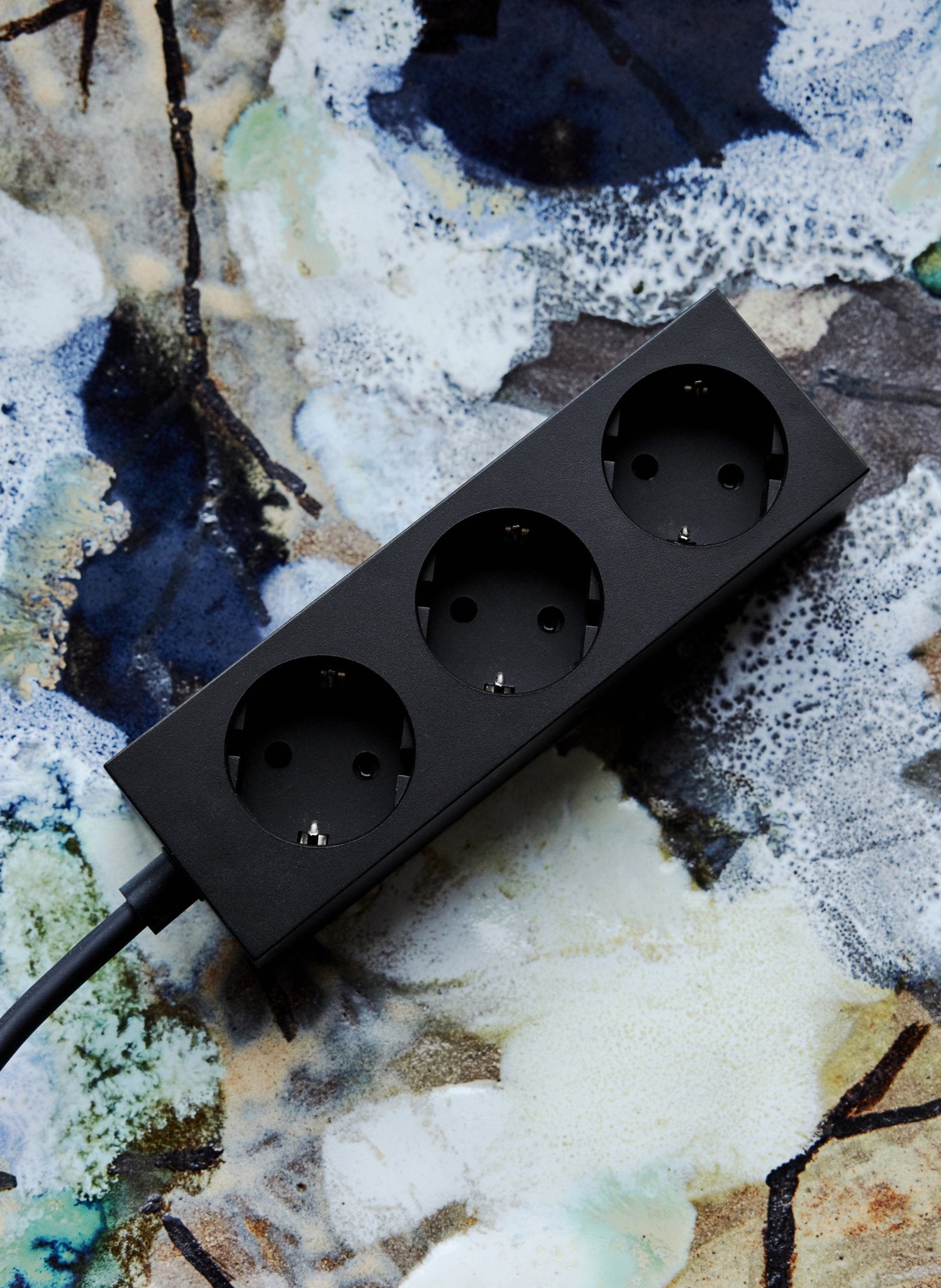 Pedestal Steckdosenleiste Schwarz - hei - kju