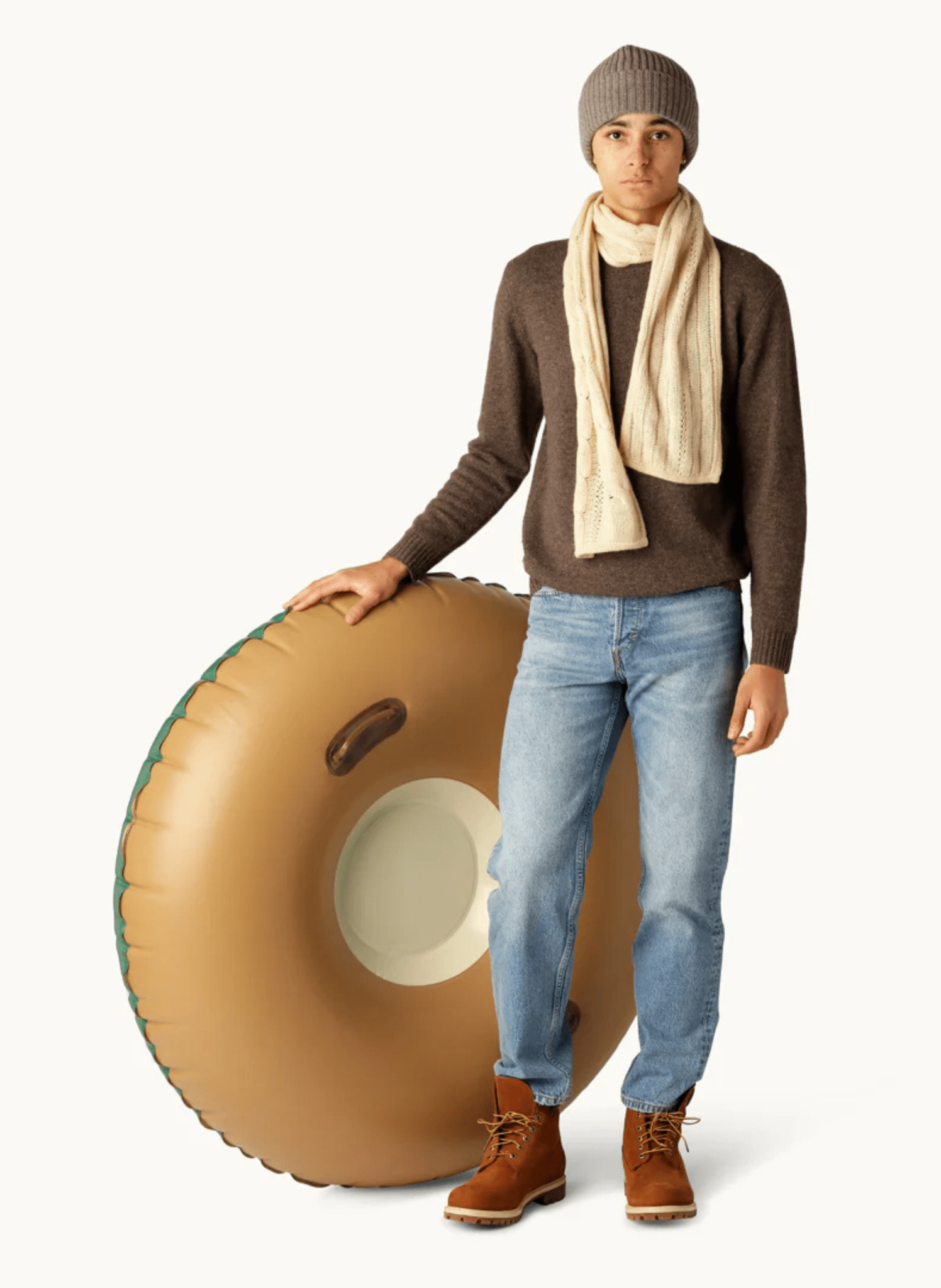 Petites Pommes Handgefertigter Alpine Schneereifen NO. 4 - hei - kju