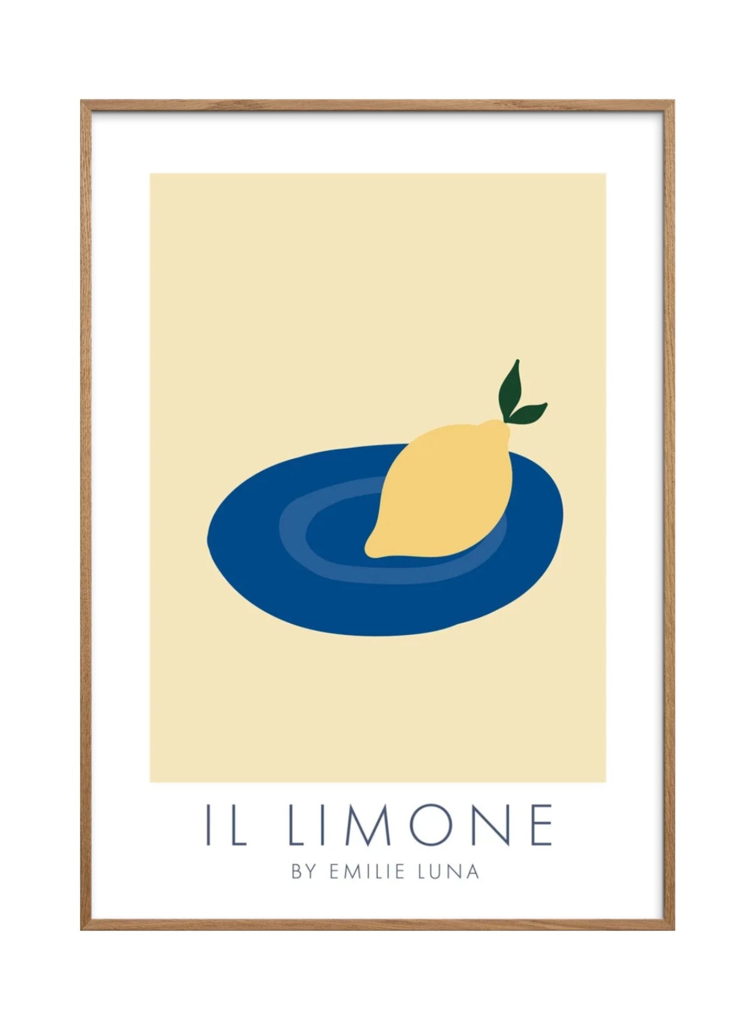 Poster & Frame Il Limone 01 - hei - kju
