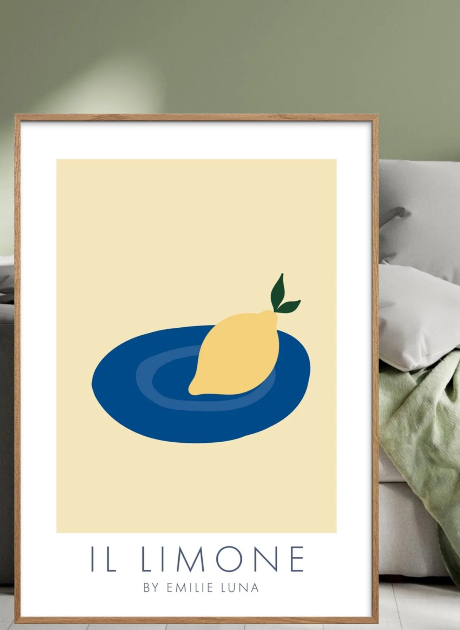Poster & Frame Il Limone 01 - hei - kju