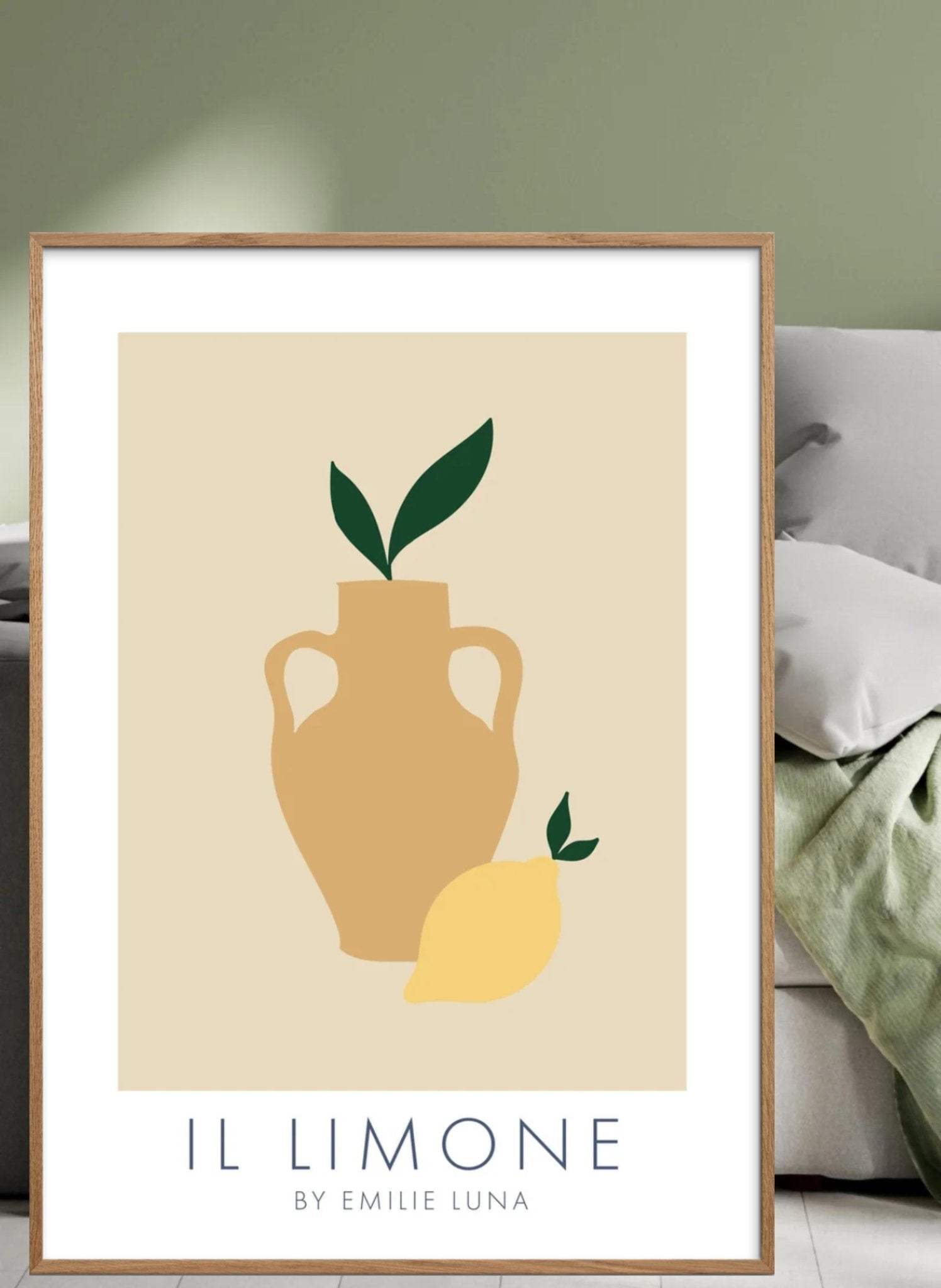 Poster & Frame Il Limone 02 - hei - kju