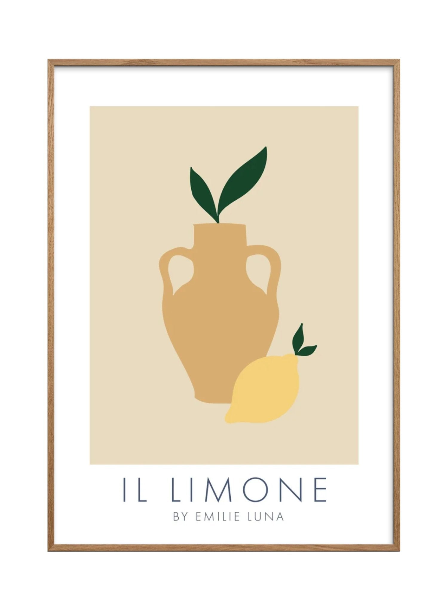 Poster & Frame Il Limone 02 - hei - kju