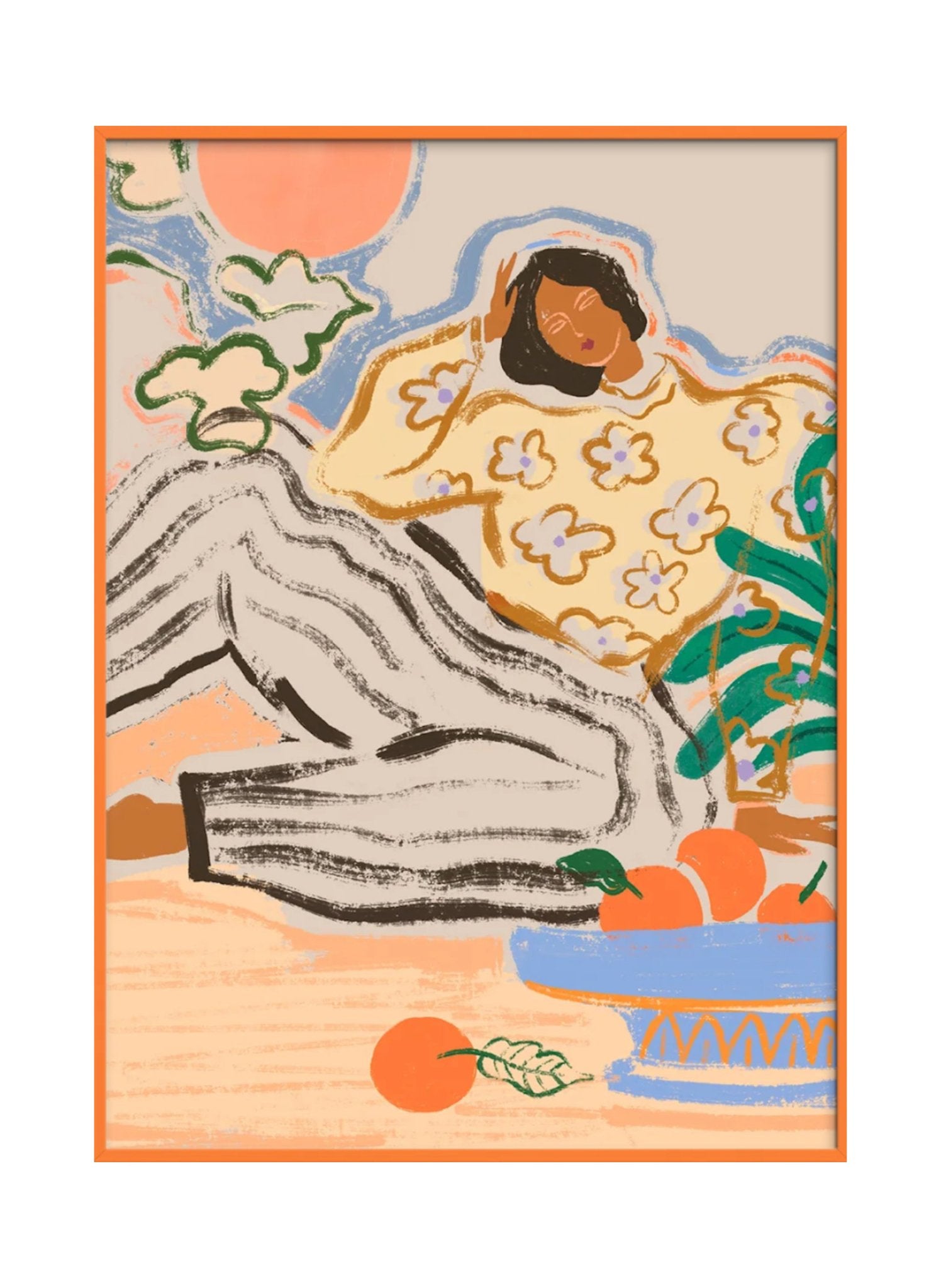 Poster & Frame Lazy Days Poster - hei - kju