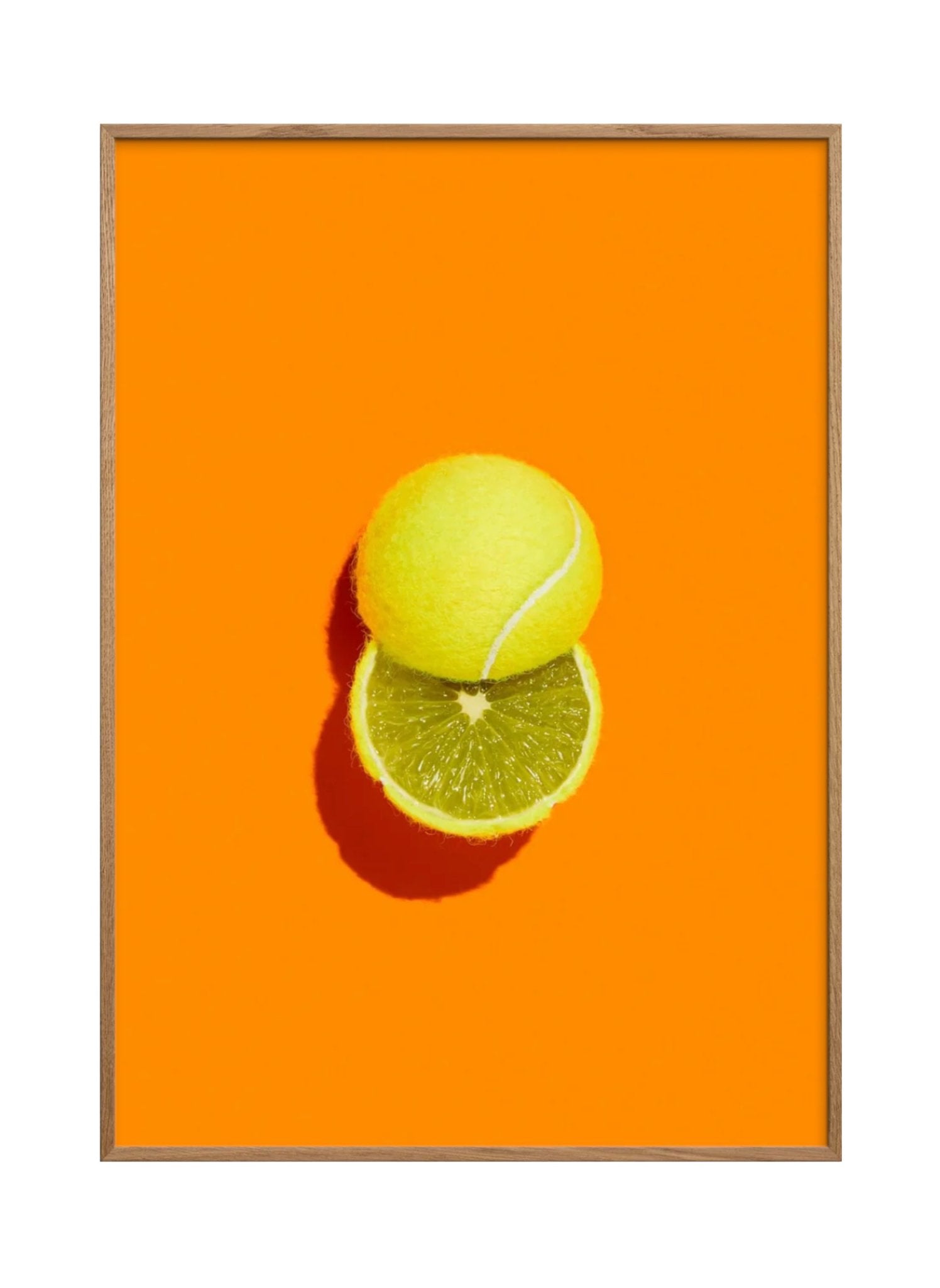 Poster & Frame Slice of Lime - hei - kju