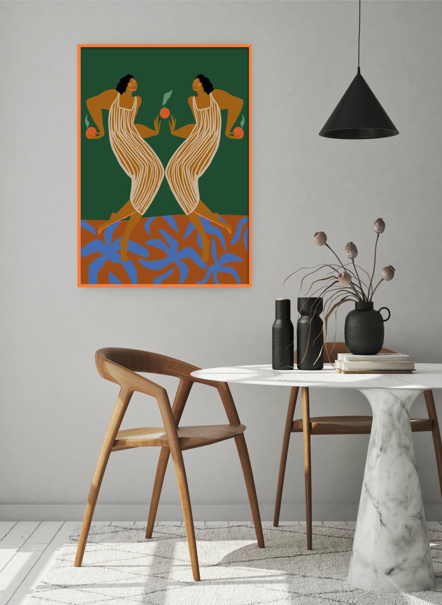 Poster & Frame Spiegel - hei - kju